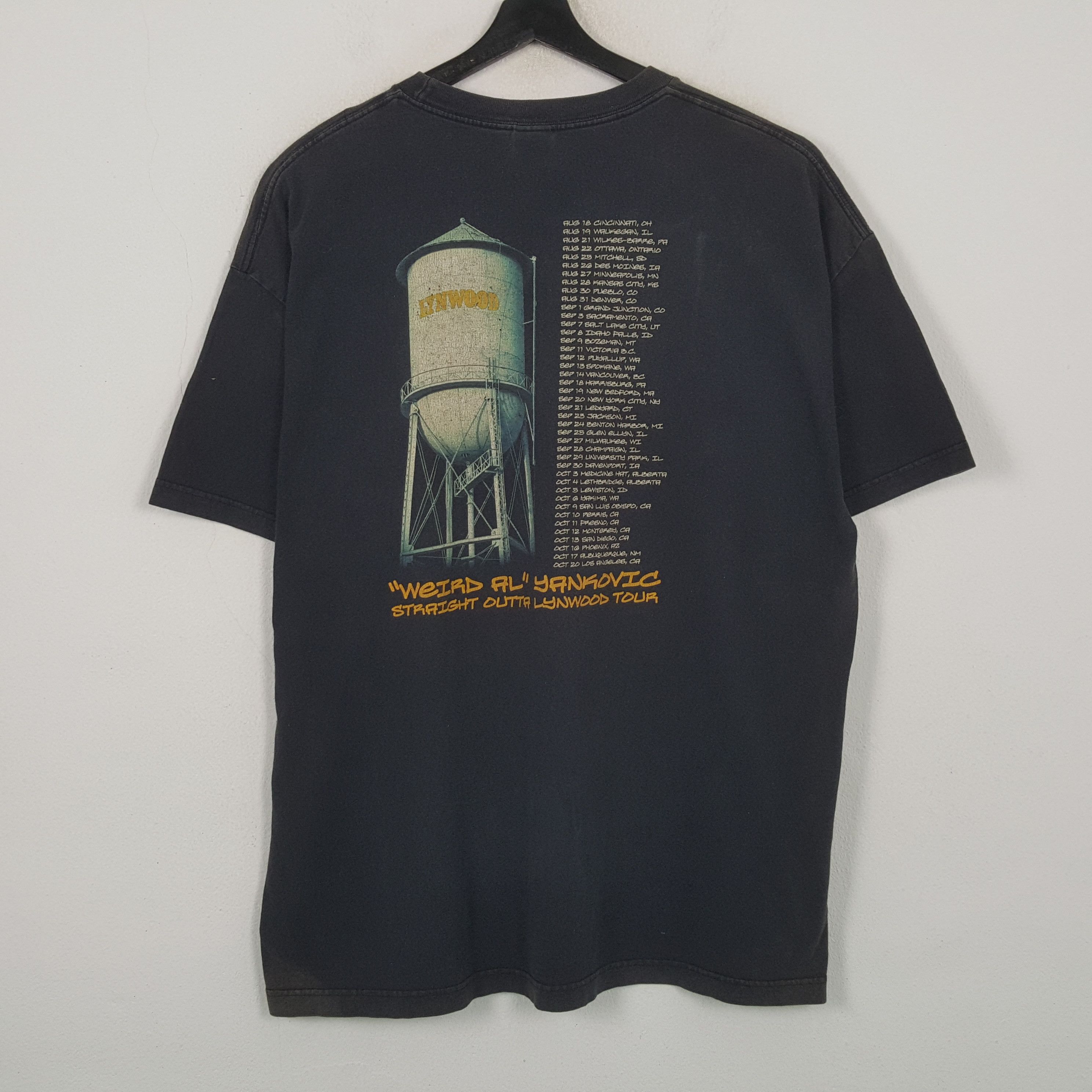 Band Tees Lynnwood Weird Al Yankovic Band Tour Tshirt RR5 Size US XXL / EU 58 / 5 - 3 Thumbnail