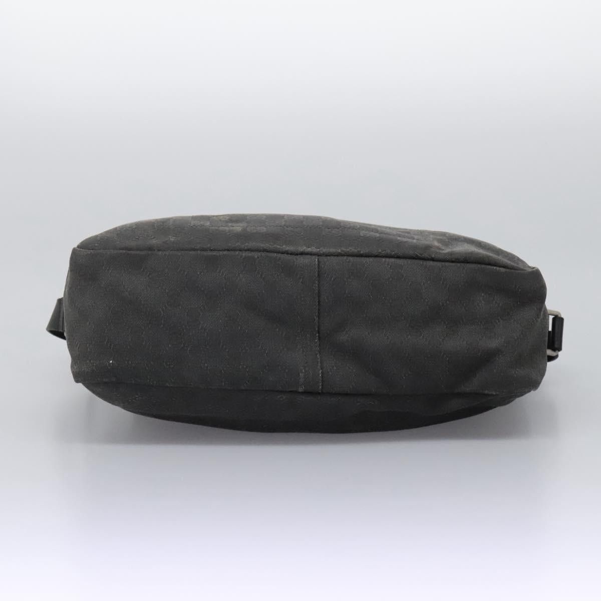 Gucci GUCCI GG Canvas Shoulder Bag Black Silver Size ONE SIZE - 5 Thumbnail