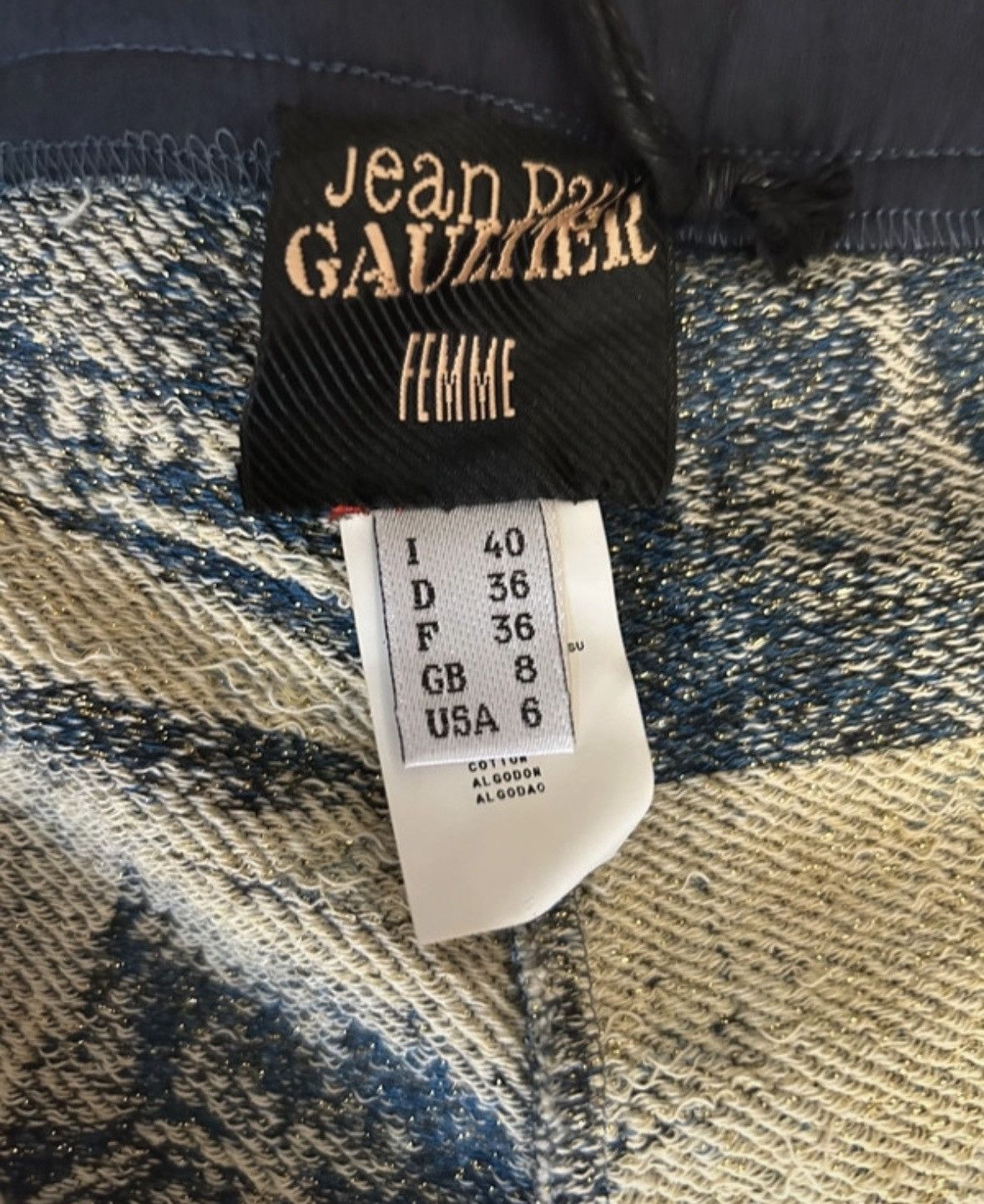 Jean Paul Gaultier Jean Paul Gaultier patchwork denim jeans pants Size 27" / US 4 / IT 40 - 6 Thumbnail