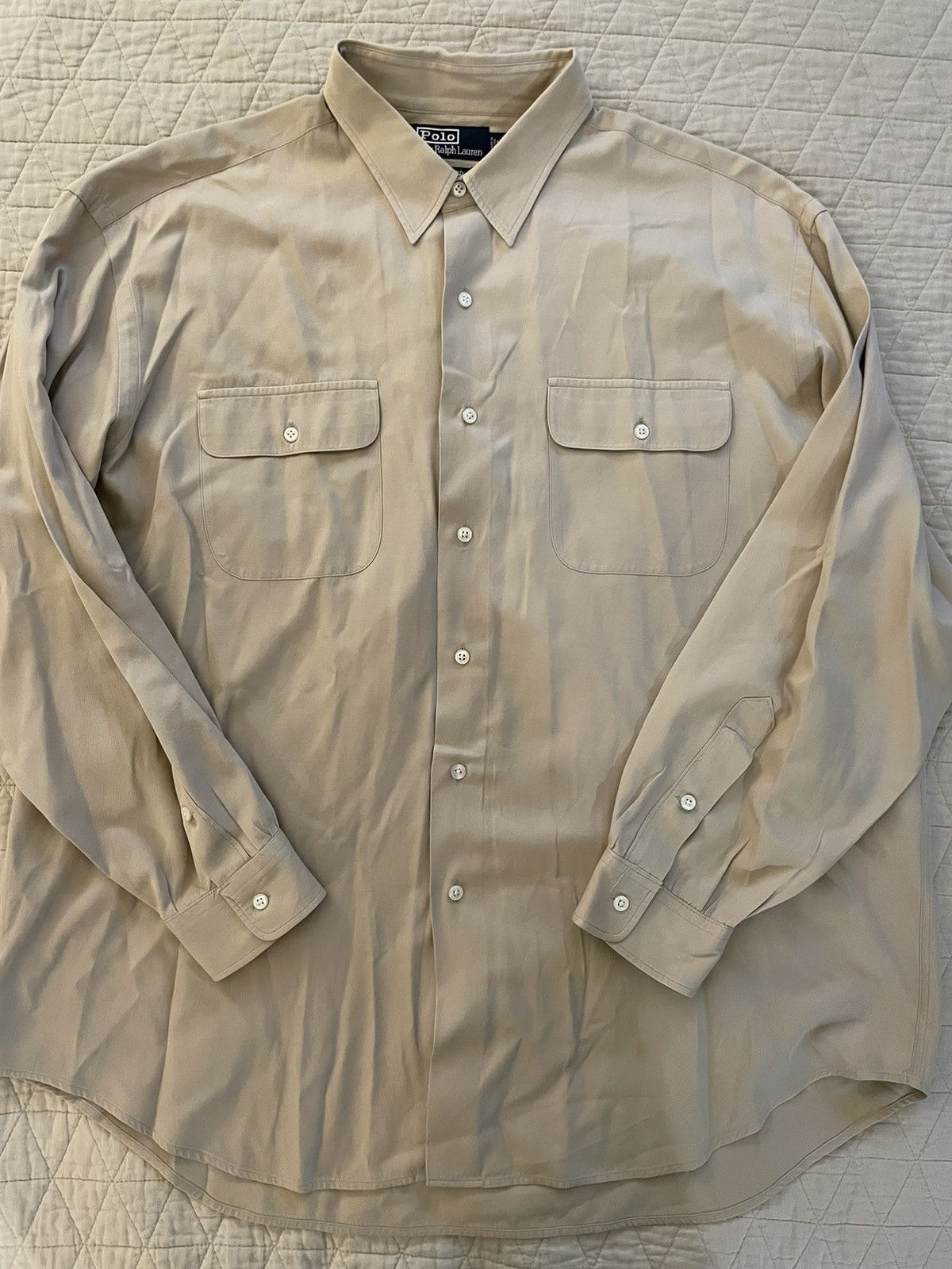 Polo Ralph Lauren × Vintage Vintage BENFORD Sport Shirt Size US XL / EU 56 / 4 - 2 Thumbnail