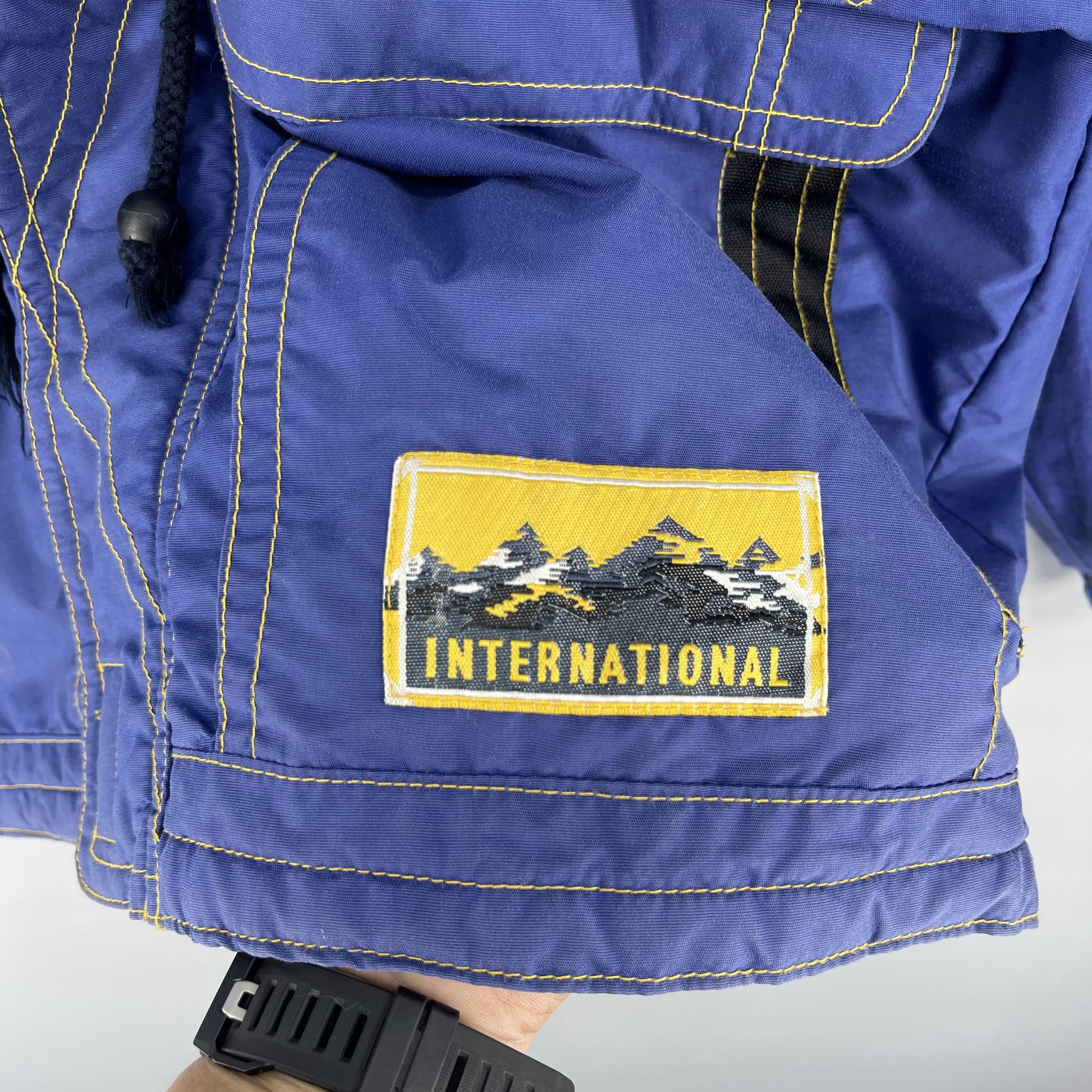 Vintage Vintage 90's CCL Team Utility Winter Ski Hoodie Jacket Size US L / EU 52-54 / 3 - 4 Thumbnail