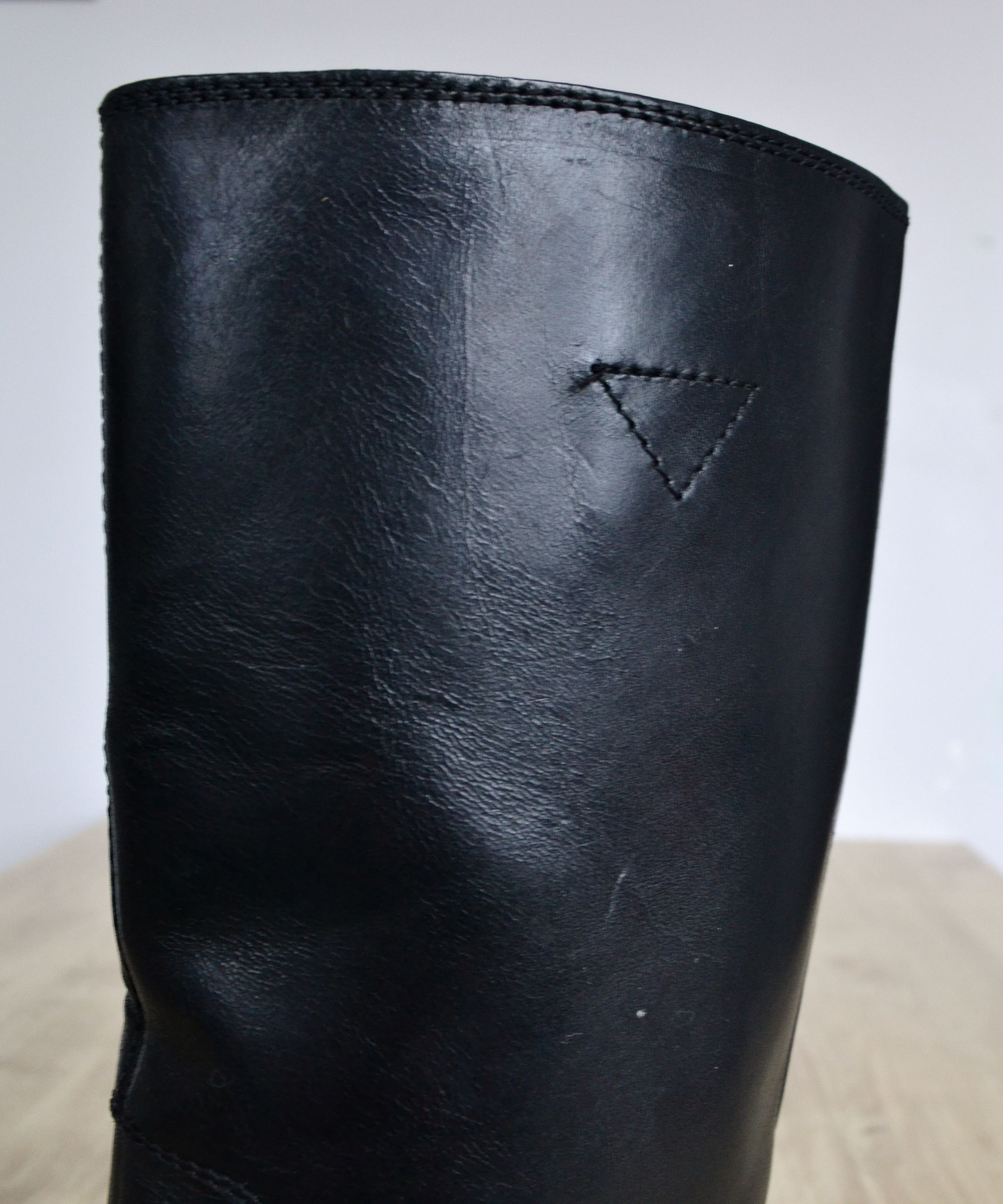 Miu Miu MIU MIU Boots Black Leather Peco Shoes Combat PRADA Size US 6 / IT 36 - 15 Thumbnail