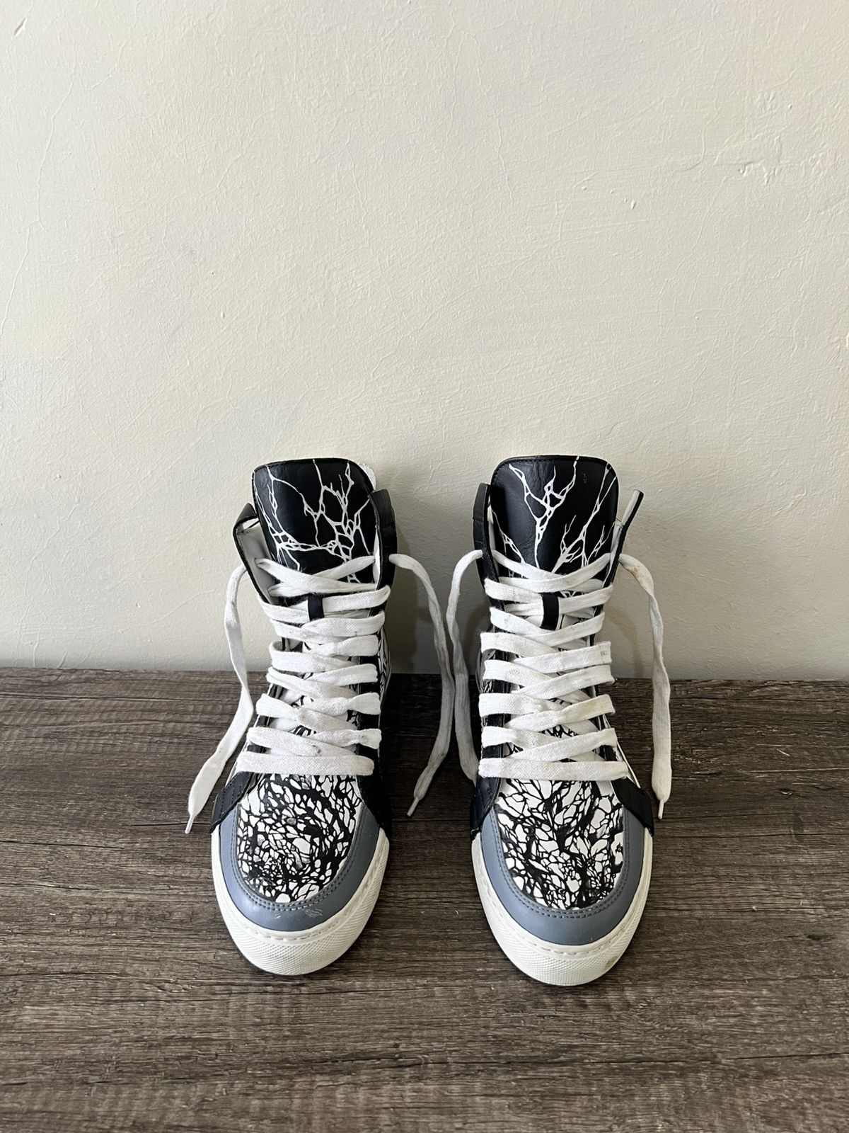 Kris Van Assche KRIS VAN ASSCHE LACED BACKZIP SNEAKERS Size US 6 / EU 39 - 2 Thumbnail