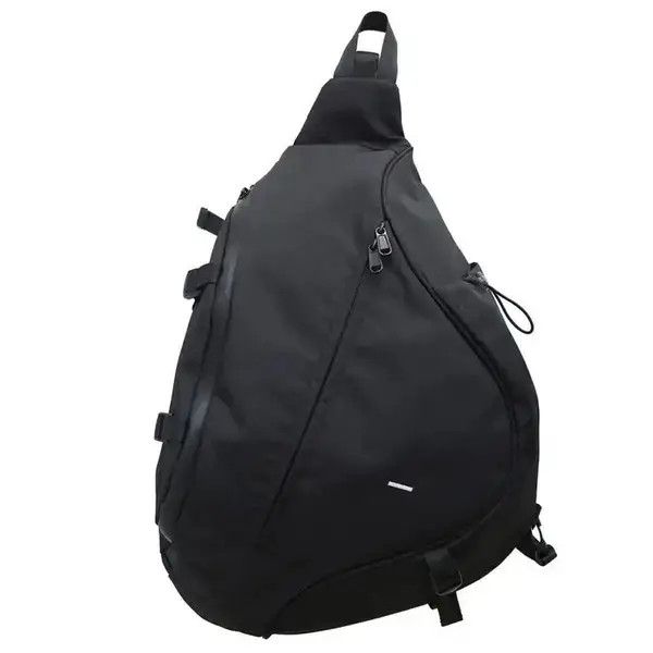 Japanese Brand Harajuku Large Nylon Sling Bag Unisex Size ONE SIZE - 4 Thumbnail