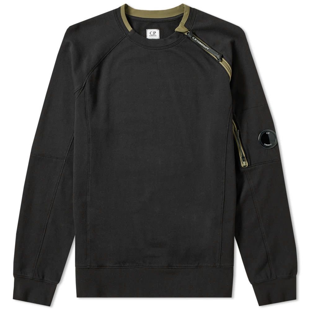 C.P. Company CP Company Articulated Zip Arm Lens Crew Sweat XL Size US XL / EU 56 / 4 - 1 Thumbnail