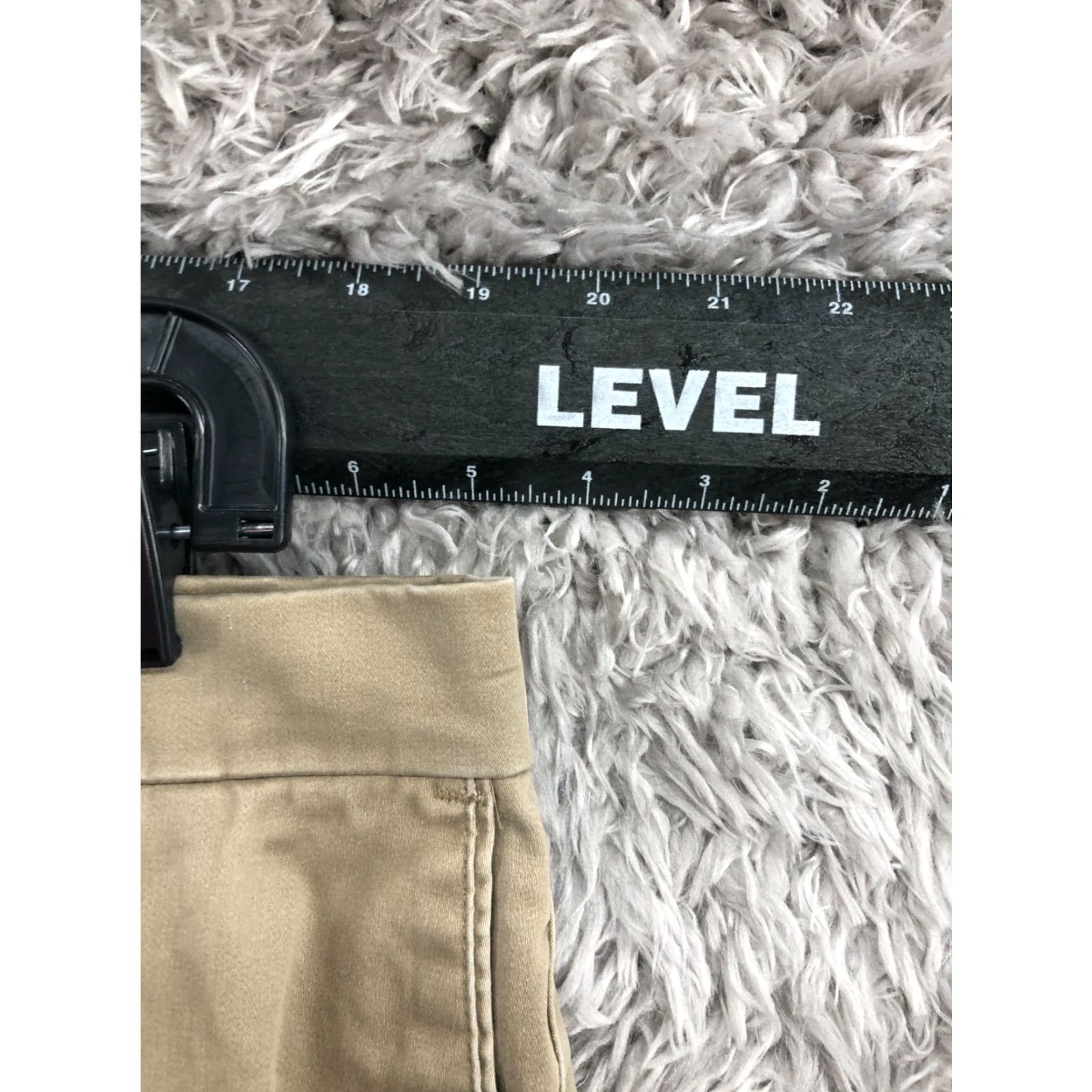 Vintage Unbranded Khaki Pants 40x29 Mens Regular Beige 5-Pocket Belt Loops Cotton Blend Jeans Style Modern American Classic N/A Size US 40 / EU 56 - 2 Thumbnail