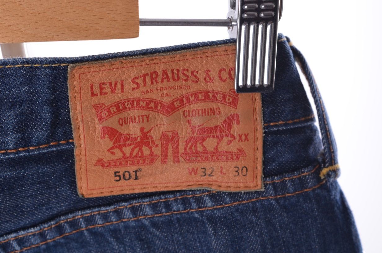 Levi's Levis Levi's 501 Blue Denim Jeans size32 Size US 32 / EU 48 - 5 Thumbnail