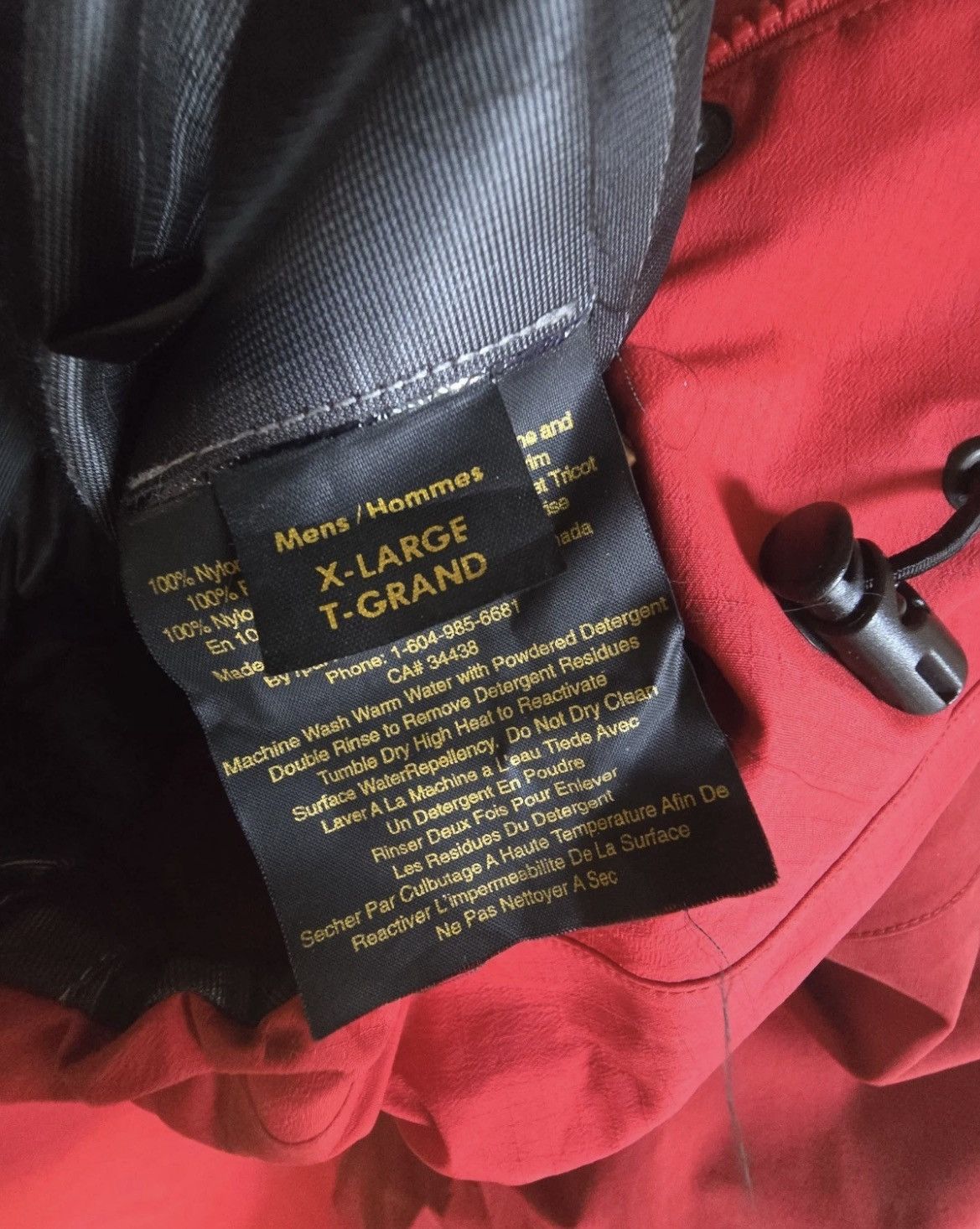 Arc'teryx Arc’teryx Alpha SV First Edition Gold Label 1999 Red XL EUC Size US XL / EU 56 / 4 - 23 Thumbnail