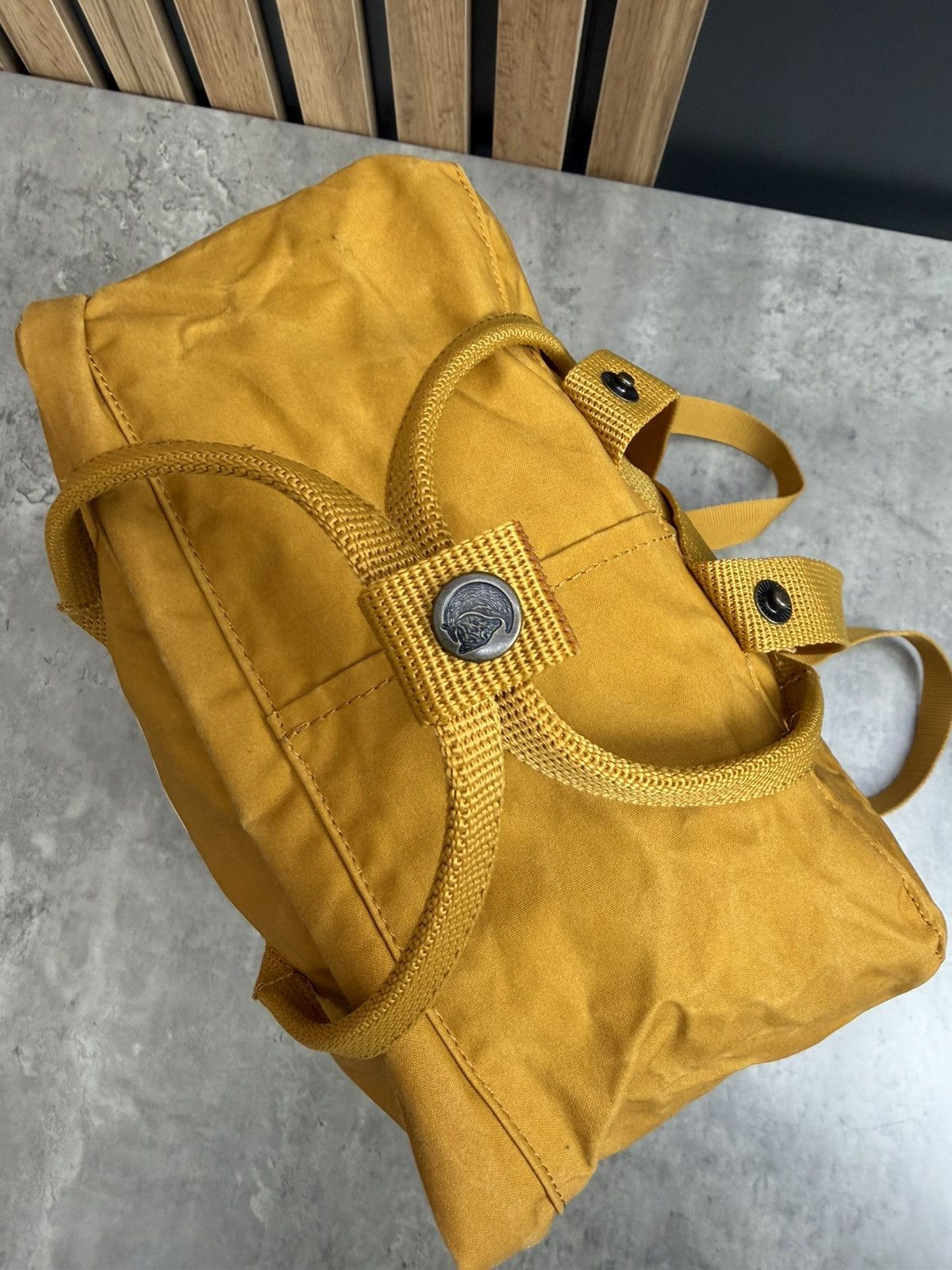 Fjallraven Fjallraven Kanken Ochre Bag Size ONE SIZE - 7 Thumbnail