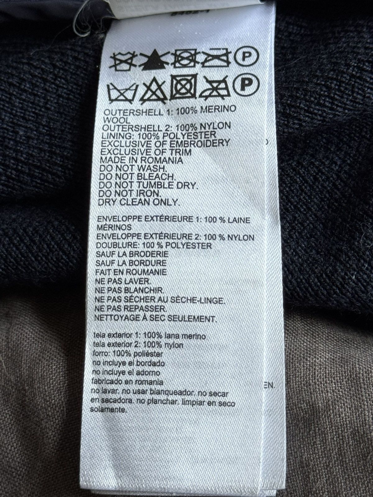 Canada Goose CANADA GOOSE WINDBRIDGE FULL ZIP MERINO JACKET SWEATER NAVY Size US M / EU 48-50 / 2 - 5 Thumbnail