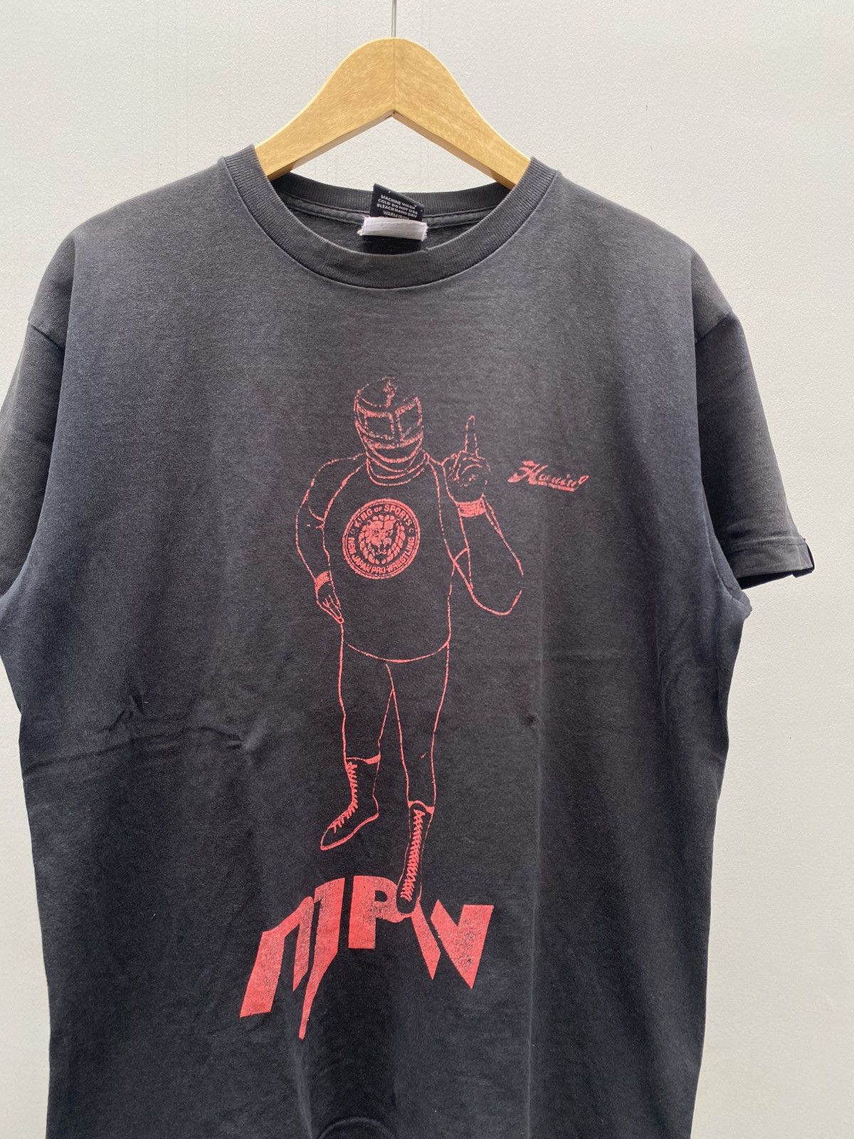 Vintage Super Strong Machine T Shirt Sun Faded Distressed Size US L / EU 52-54 / 3 - 3 Thumbnail