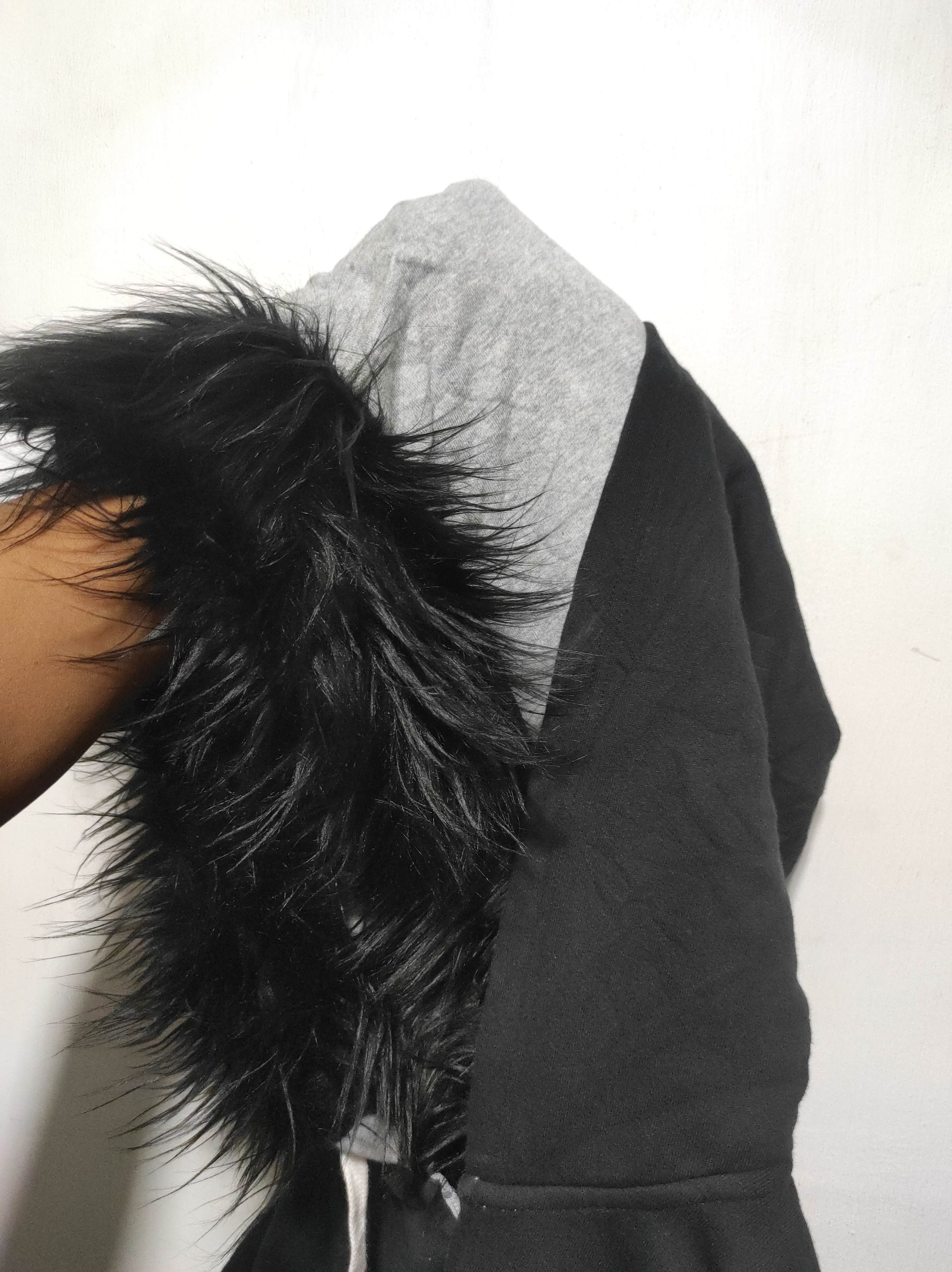 If Six Was Nine X-Girl Zip Fur Double Hoodie i6w9 LBG style Size US S / EU 44-46 / 1 - 14 Thumbnail