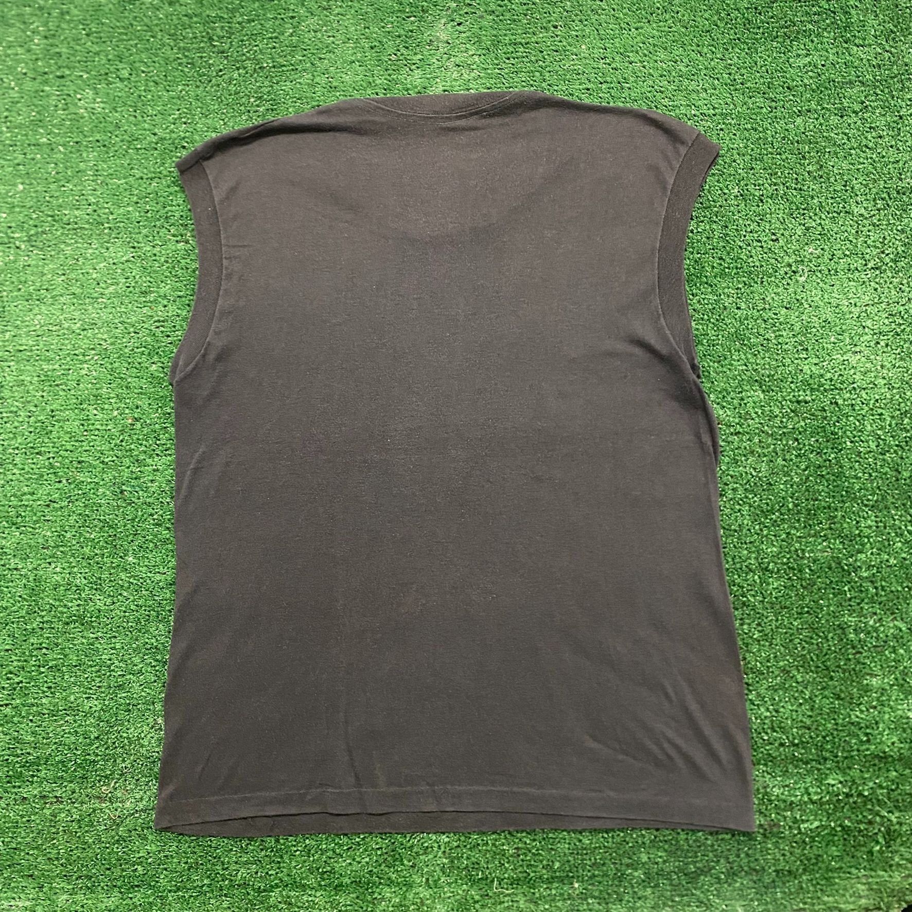 Vintage Vintage 80s Dragon Master Sun Faded Single Stitch Tank Size US M / EU 48-50 / 2 - 5 Thumbnail