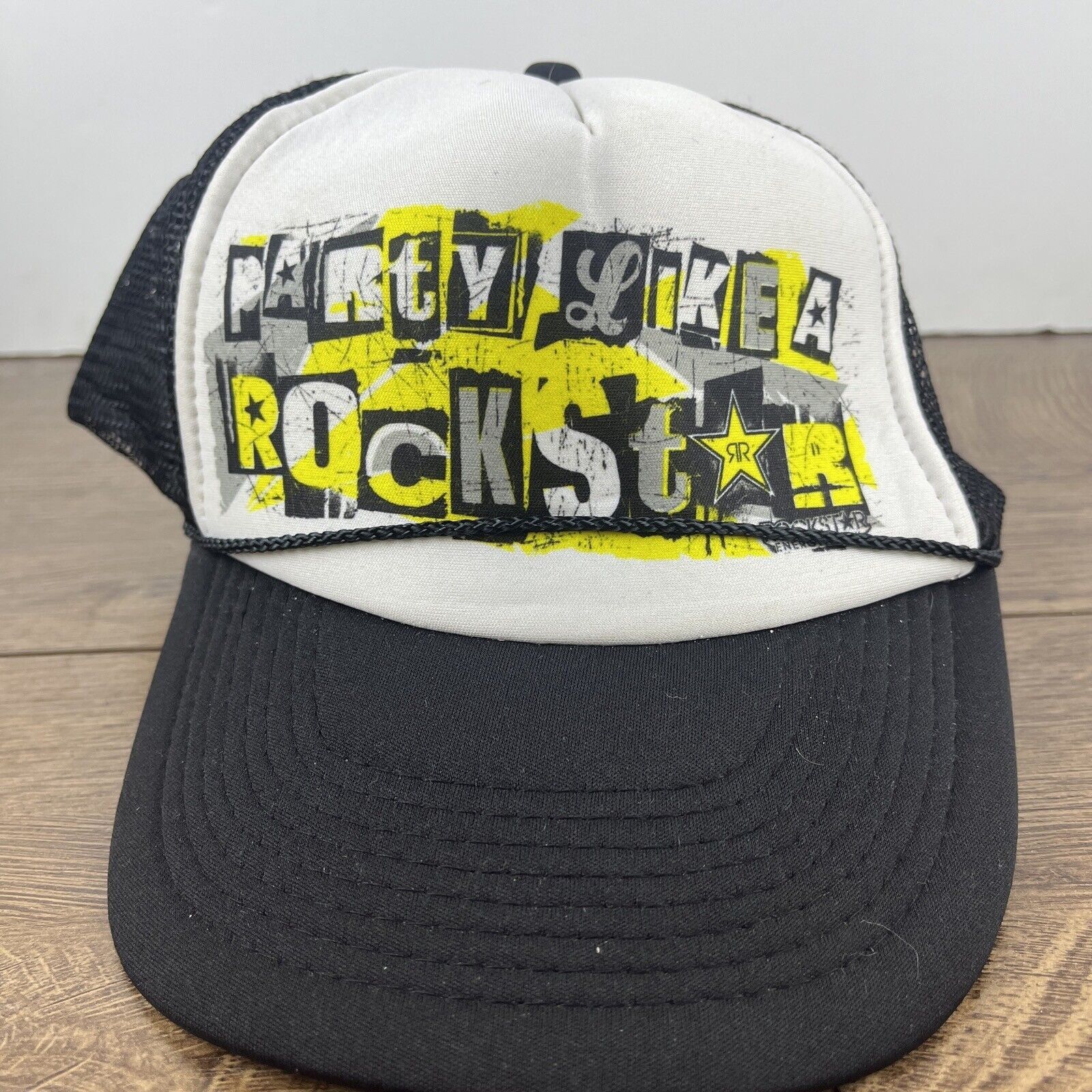 Other Rockstar Hat Party Like a Rockstar Black Hat Adjustable Adul Size ONE SIZE - 2 Thumbnail