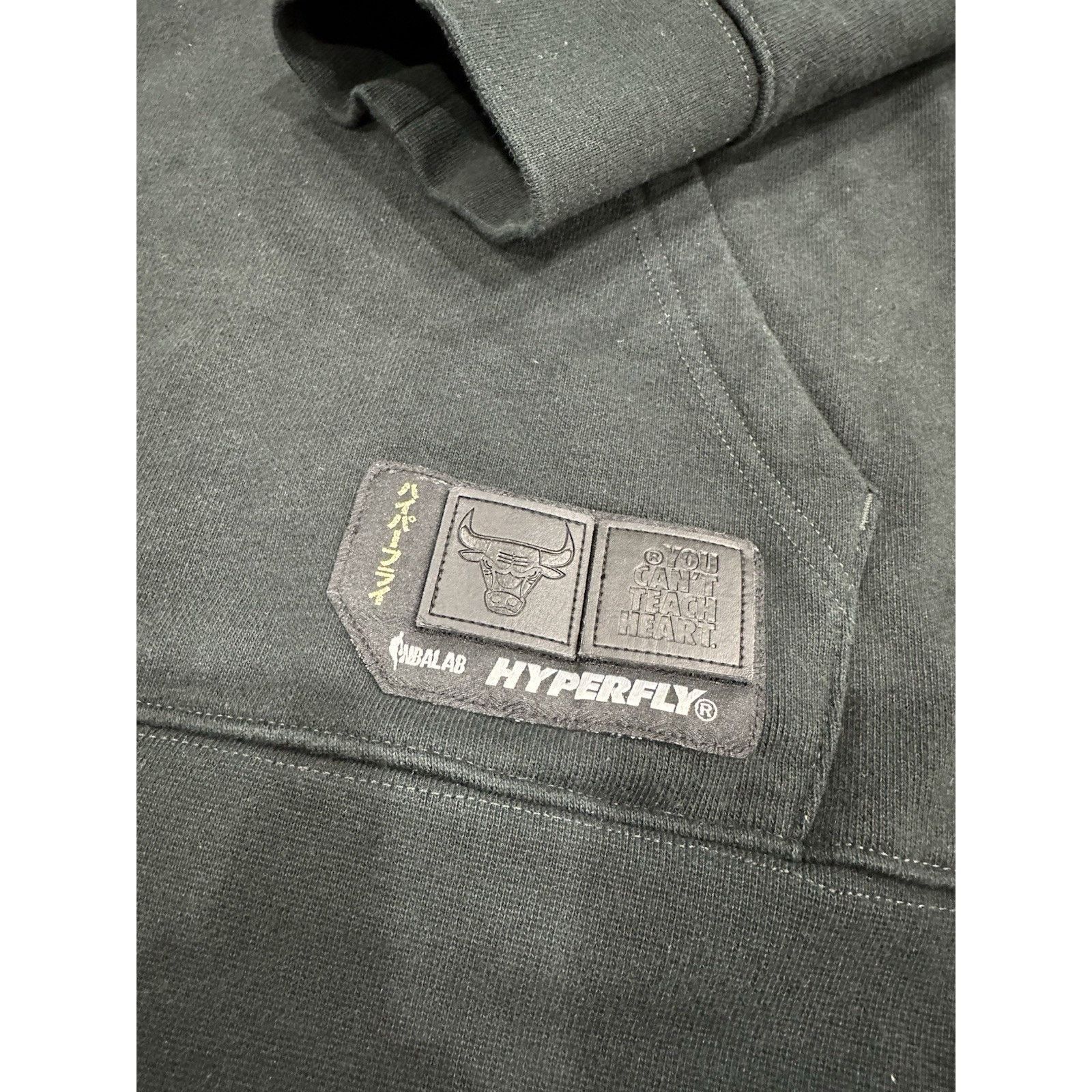 NBA Size XL - NBALAB X Hyperfly Chicago Bulls Embroidered Hoodie Size US XL / EU 56 / 4 - 4 Thumbnail