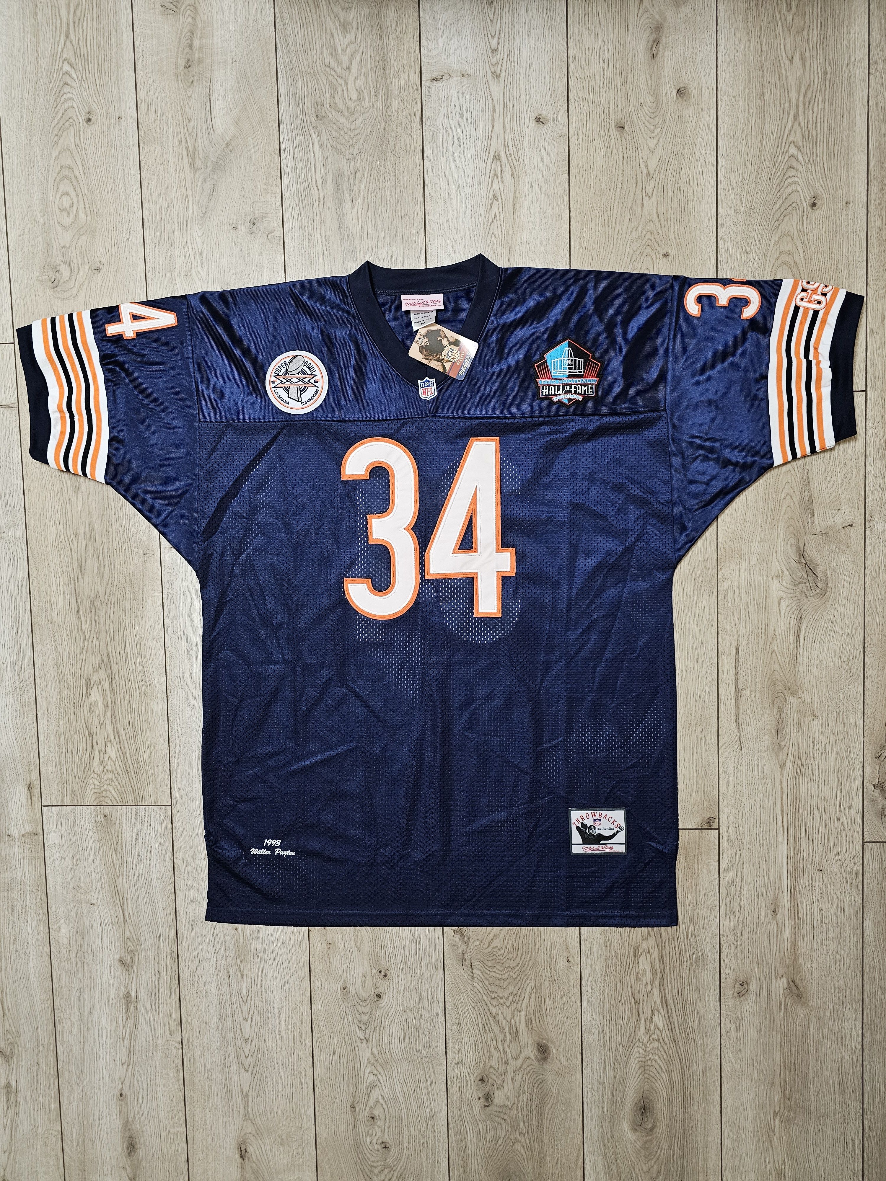 Mitchell & Ness CHICAGO BEARS VINTAGE JERSEY PAYTON 1993 NFL JERSEY Size US XXL / EU 58 / 5 - 1 Thumbnail