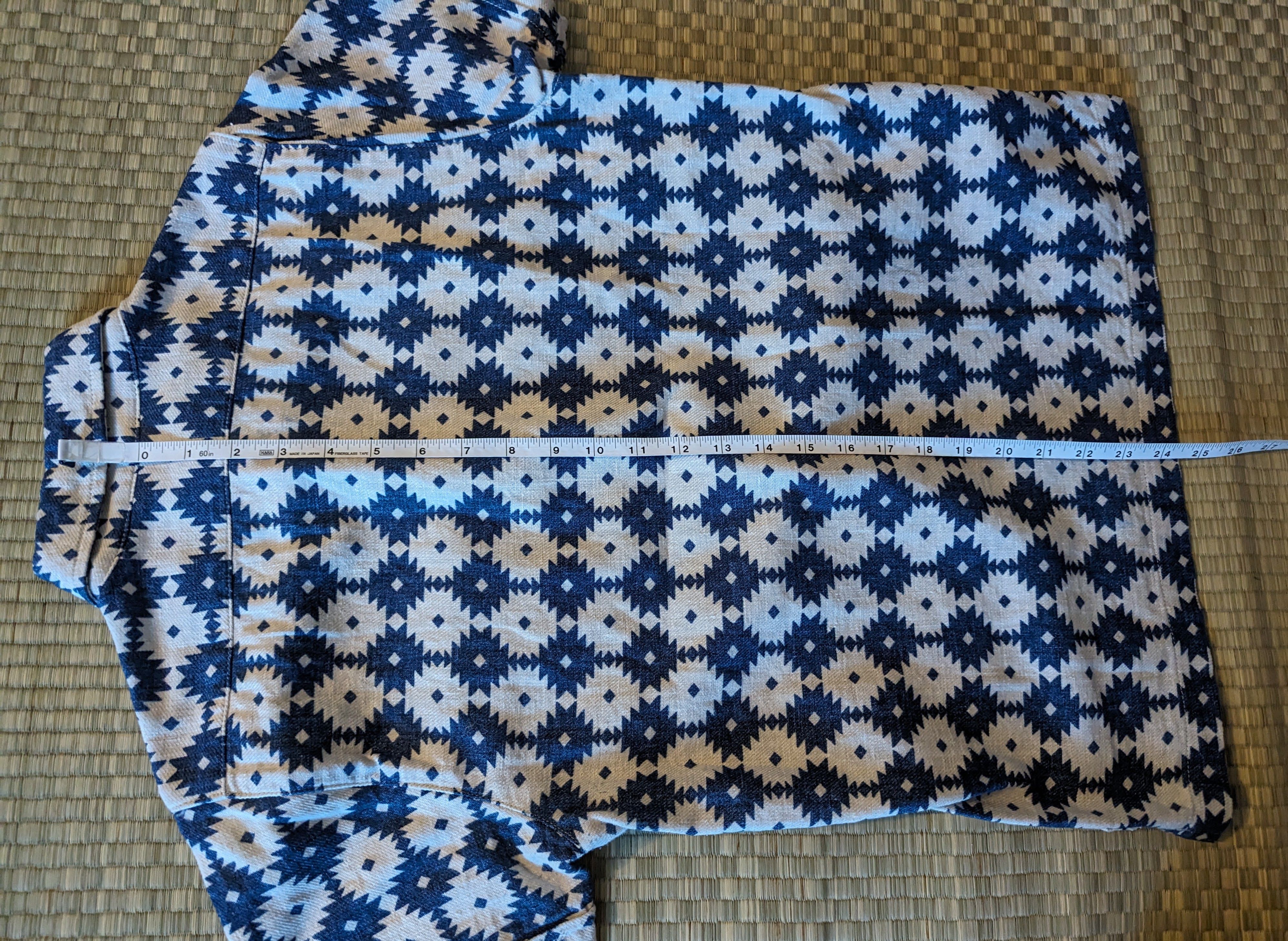 3sixteen 3Sixteen Aztec Popover Shirt Made in USA Size US S / EU 44-46 / 1 - 5 Thumbnail