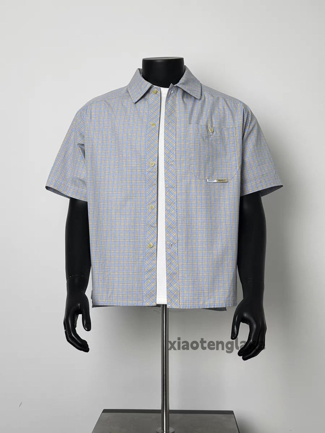 Vintage Unisex outdoor utility loose pattern festival striped shirt Size US L / EU 52-54 / 3 - 1 Thumbnail