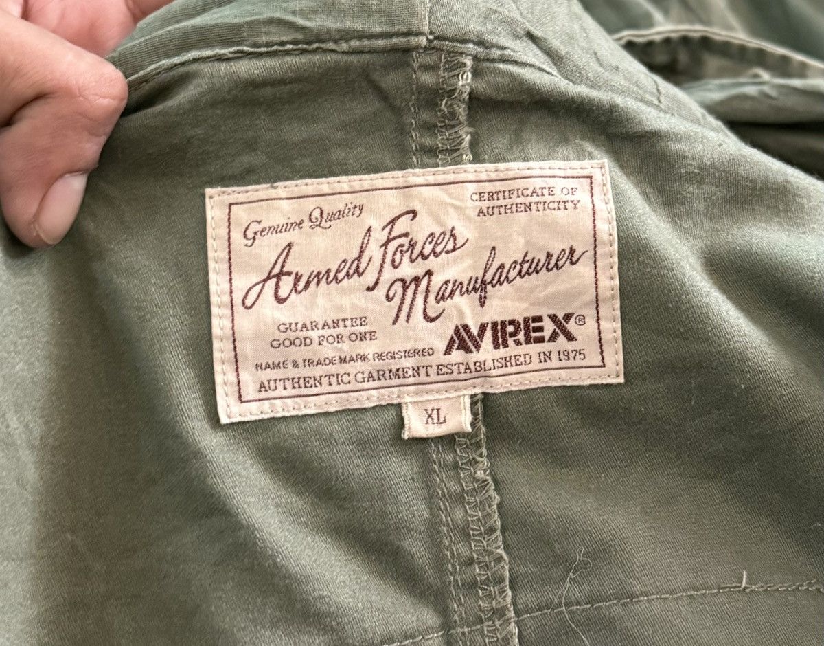Avirex Avirex Long Jacket ARMY USA Vintage Size US XL / EU 56 / 4 - 8 Thumbnail