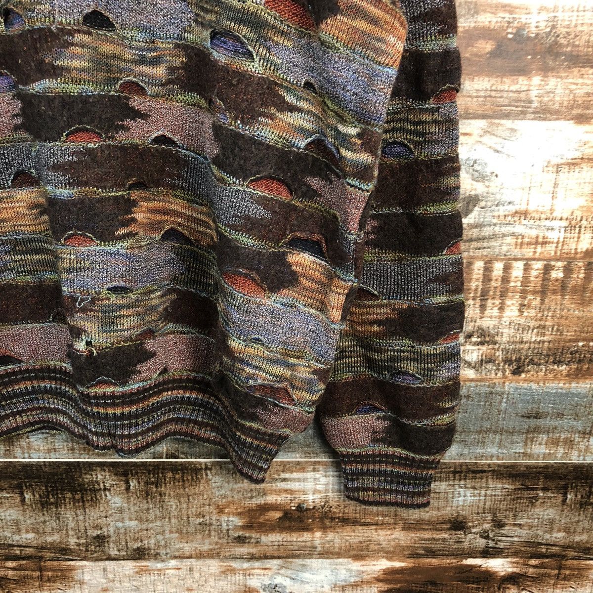Homespun Knitwear DLL Botto italy Brown like coogi Knitwear #C507 Size US M / EU 48-50 / 2 - 8 Thumbnail