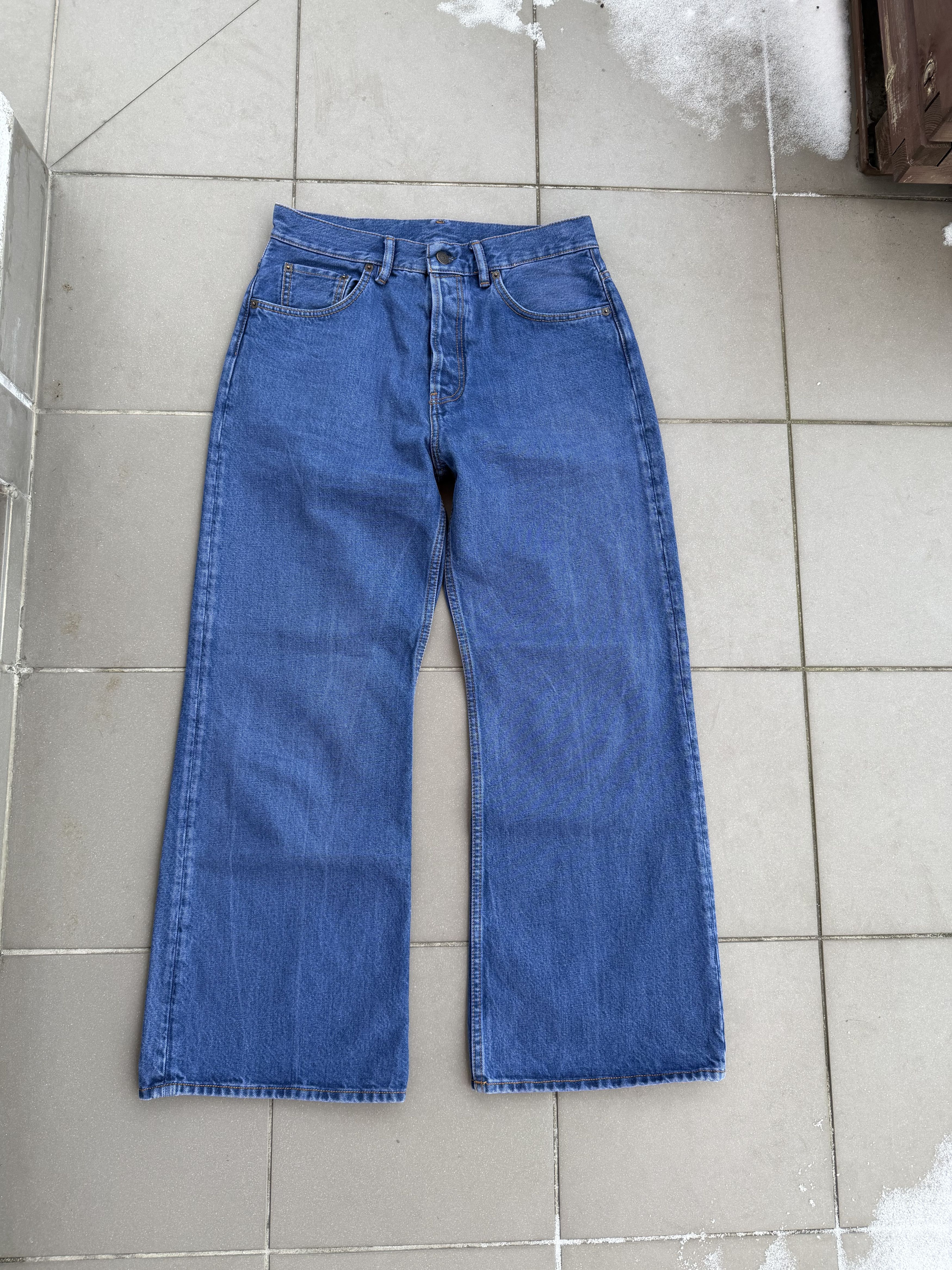 Acne Studios Acne Studios 2021 Brutus Blue denim jeans Size US 29 - 1 Thumbnail