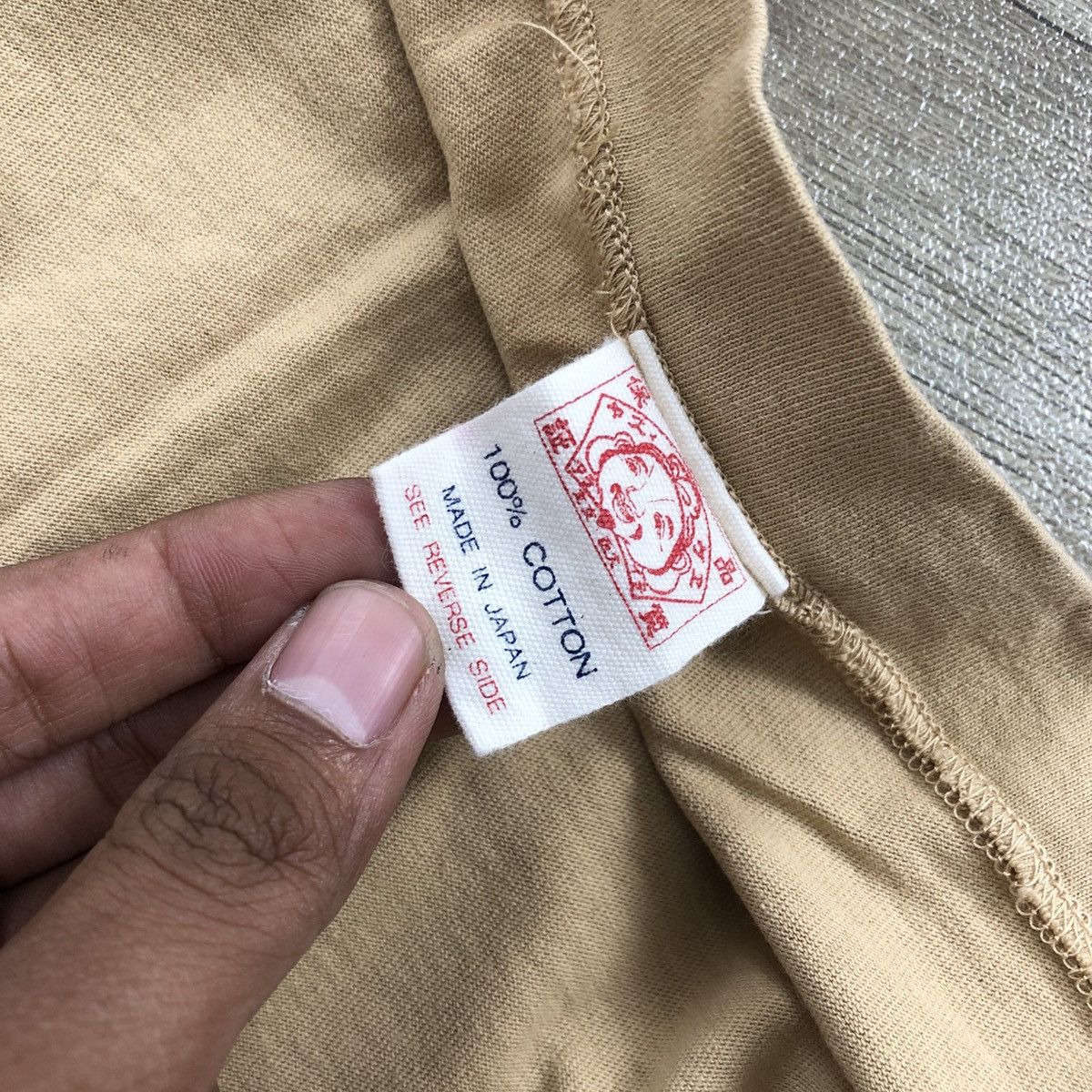 Evisu × Japanese Brand × Vintage Vintage Evisu Iconic Big Logo Tee Size US M / EU 48-50 / 2 - 8 Thumbnail