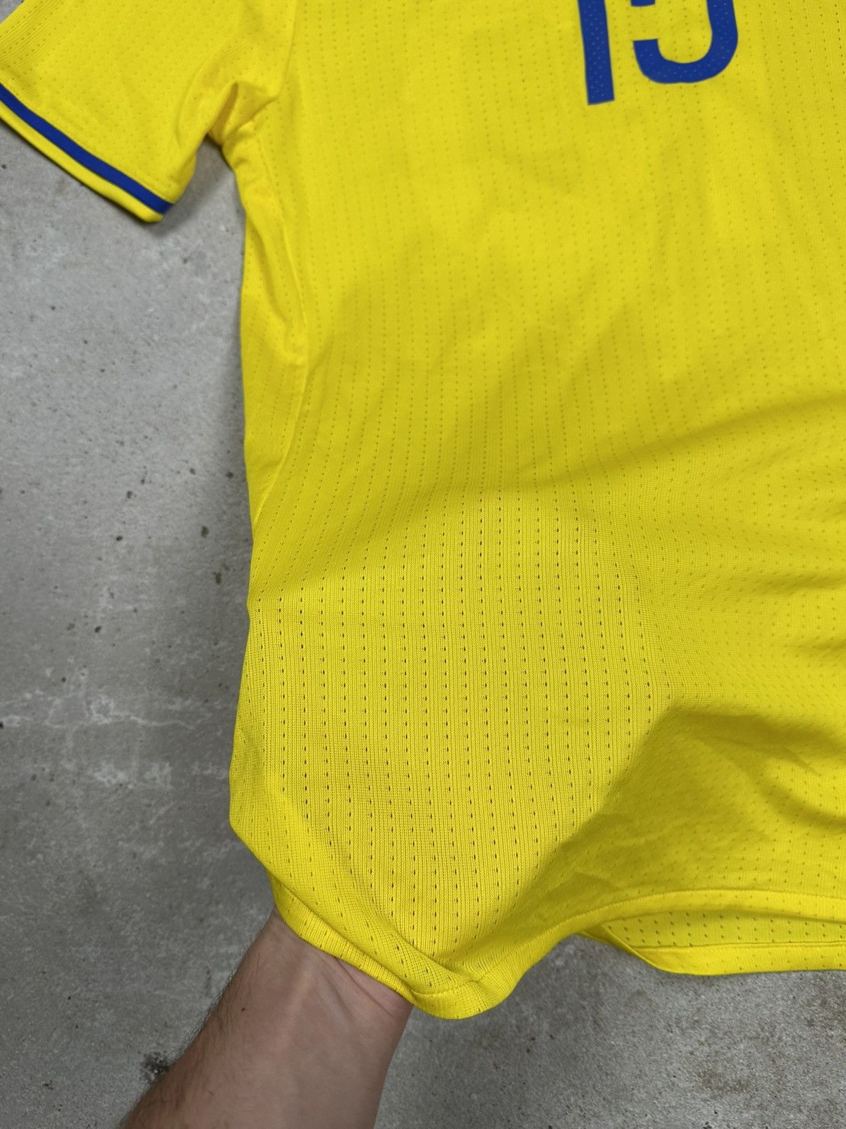 Adidas Adidas x Sweden 2016/2017 #15 U21 Match Worn Issue Jersey Size US M / EU 48-50 / 2 - 5 Thumbnail
