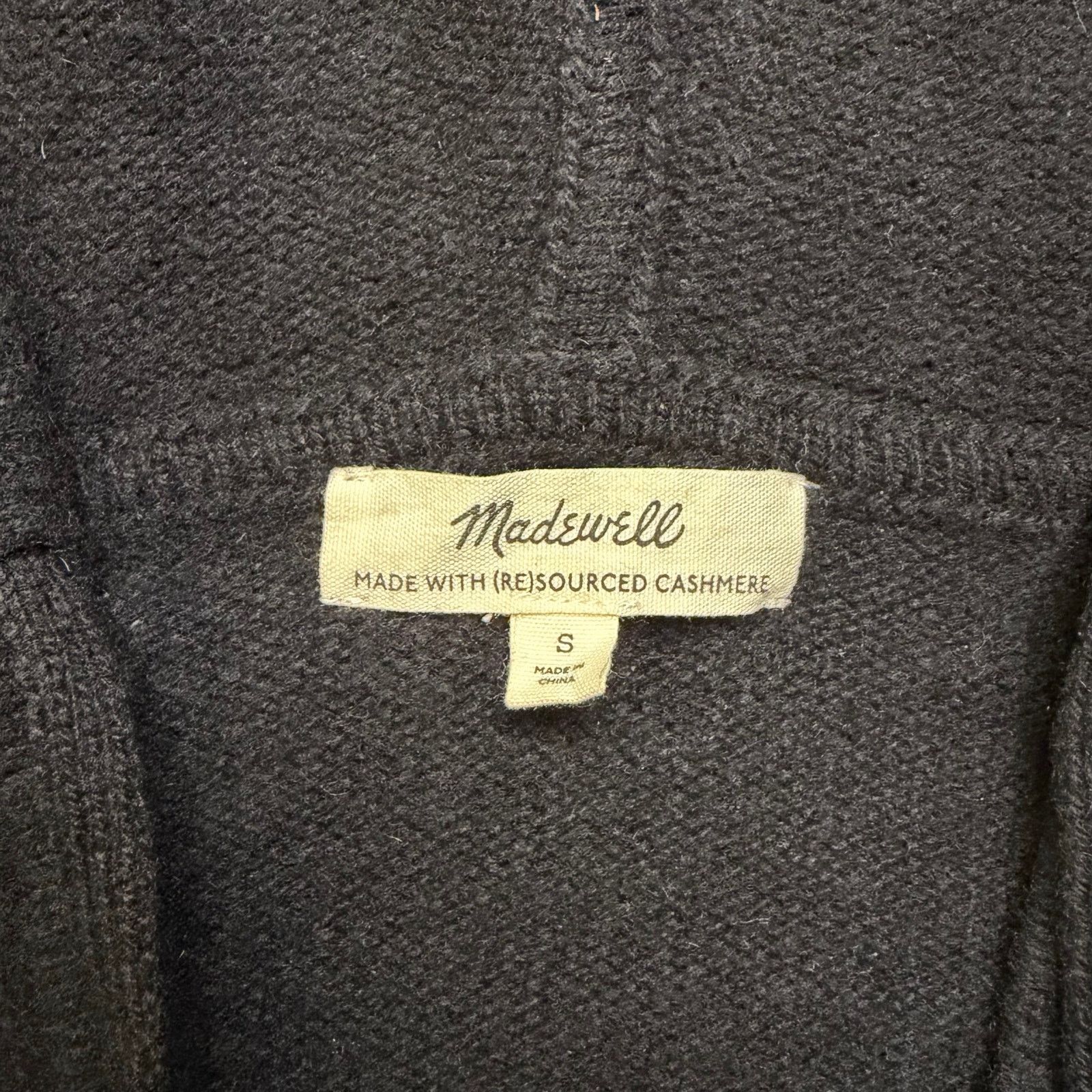 Madewell Madewell Cashmere Blend Small Sweater Recycled Cashmere Wool Size S / US 4 / IT 40 - 3 Thumbnail