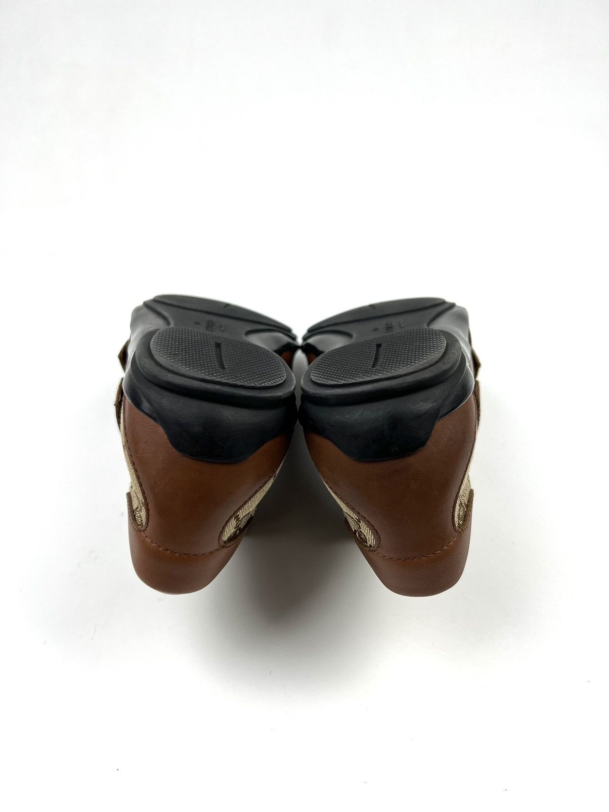 Gucci GUCCI Sneakers Leather Low Top Shoes Straps GG Monogram Men Size US 8 / EU 41 - 13 Thumbnail