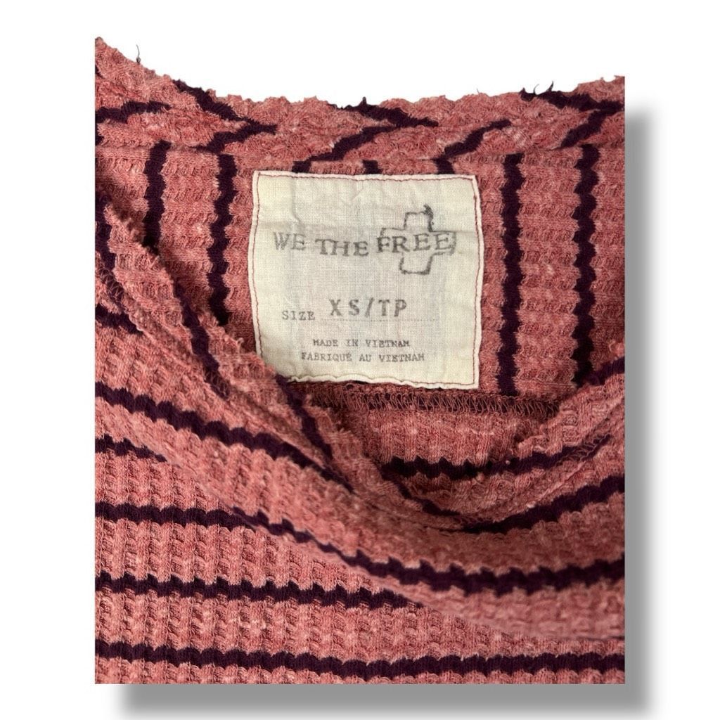 Free People Free People Thermal Peplum Oversized Top Size Extra Small Size XS / US 0-2 / IT 36-38 - 5 Thumbnail