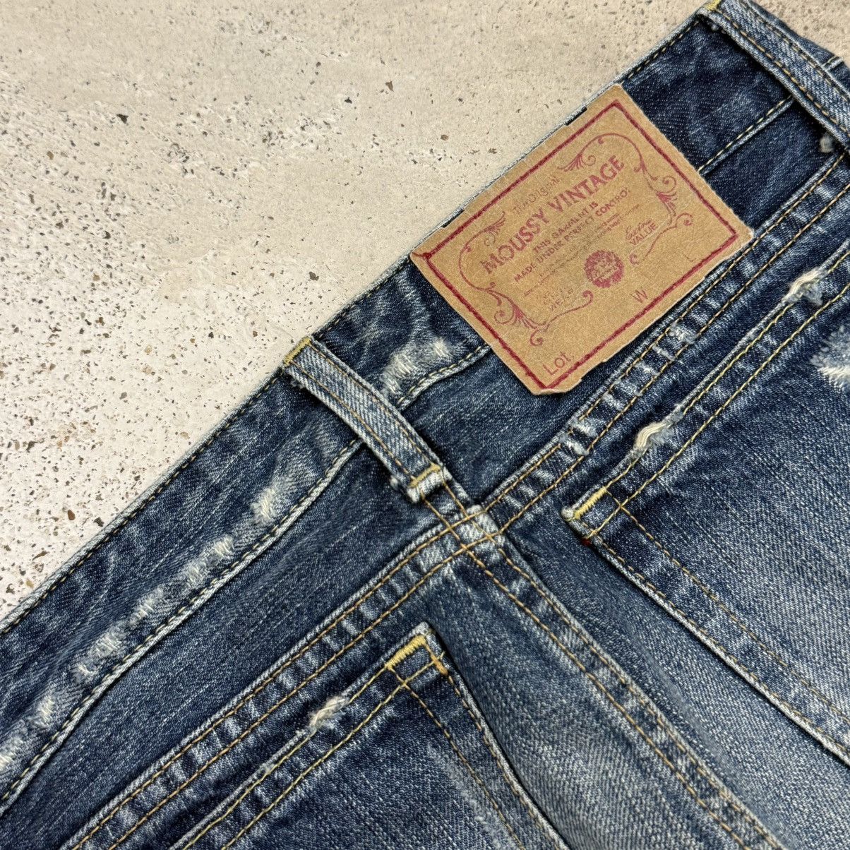 MOUSSY Moussy Vintage Distressed Skinny Denim Pants Size 23" - 13 Thumbnail
