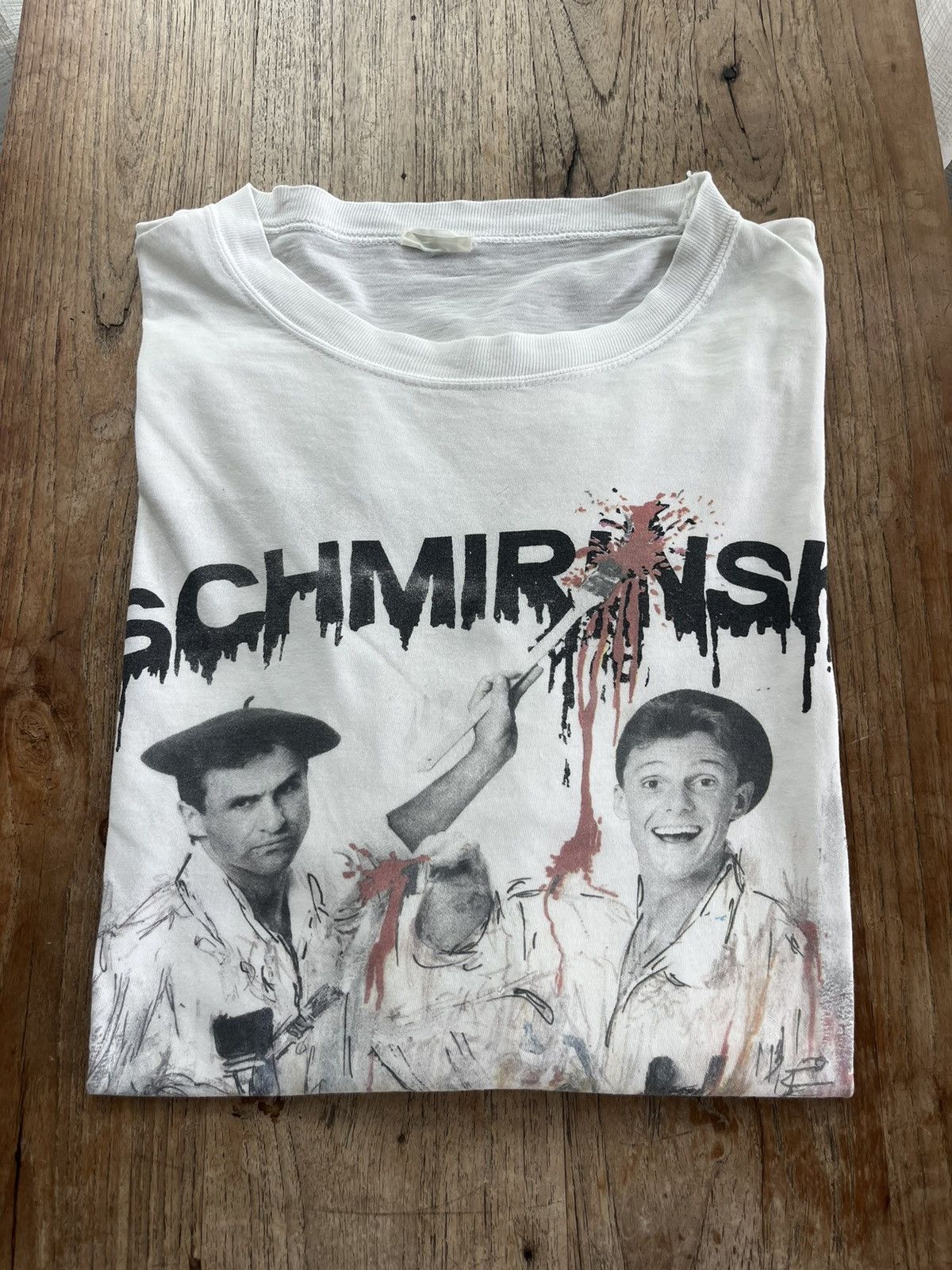 Other Vintage SCHMIRINSKI’s Parody Movie 1992’s Art T-shirt Size US XL / EU 56 / 4 - 1 Thumbnail