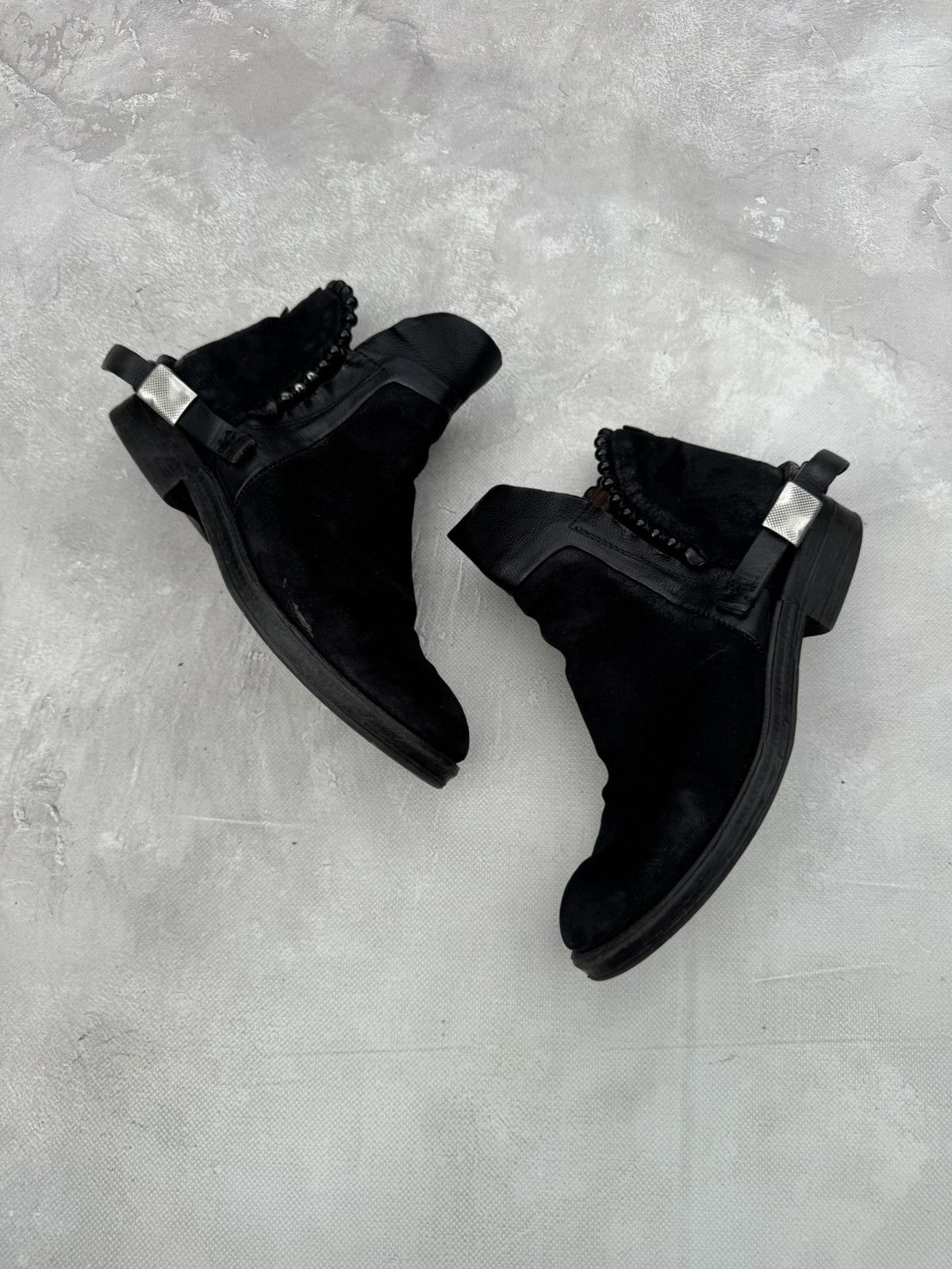 A.S.98 Vintage Airsteps AS98 Avant-garde Suede&Leather Boot Size US 9 / IT 39 - 1 Thumbnail