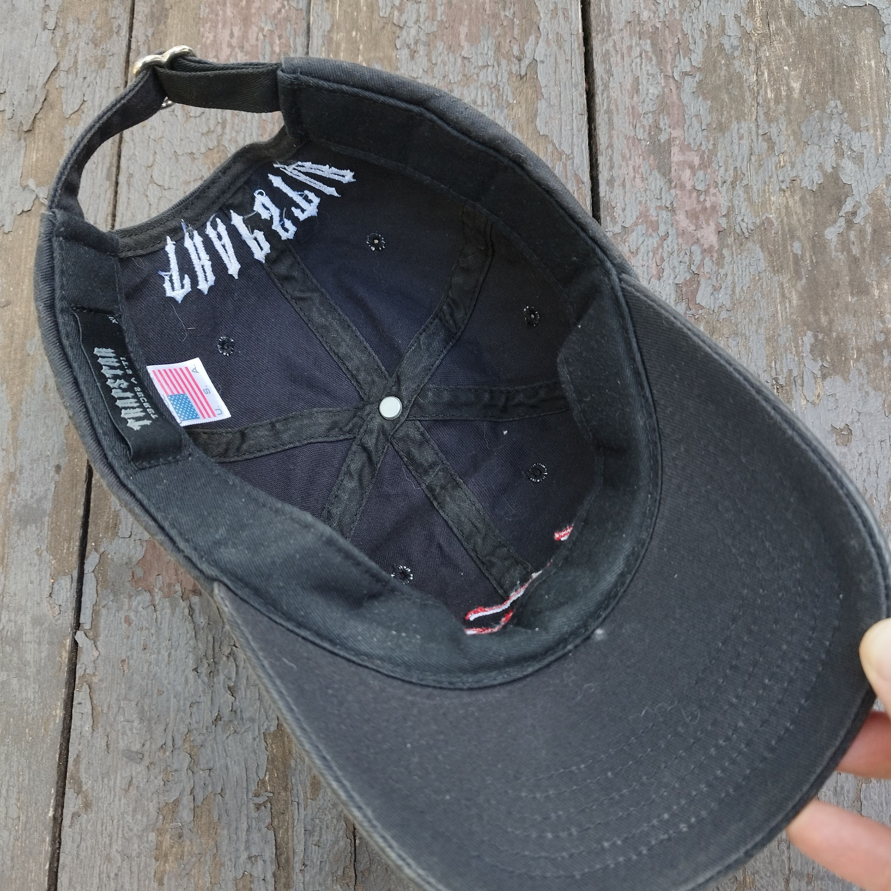 Trapstar London Trapstar London Baseball Cap Black Adjustable Made in USA Size ONE SIZE - 8 Thumbnail