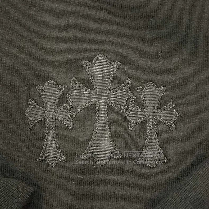 Chrome Hearts CHROME HEARTS Size XL Brand-new three-cross embroidered bla Size US XL / EU 56 / 4 - 3 Thumbnail
