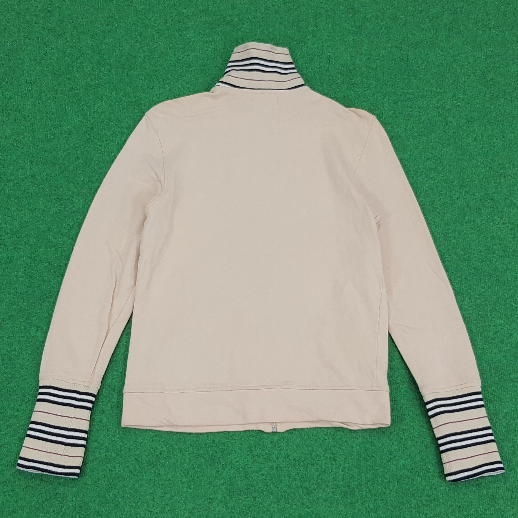 Burberry × Designer Vintage Burberry Zipper Sweatshirts Size US S / EU 44-46 / 1 - 3 Thumbnail