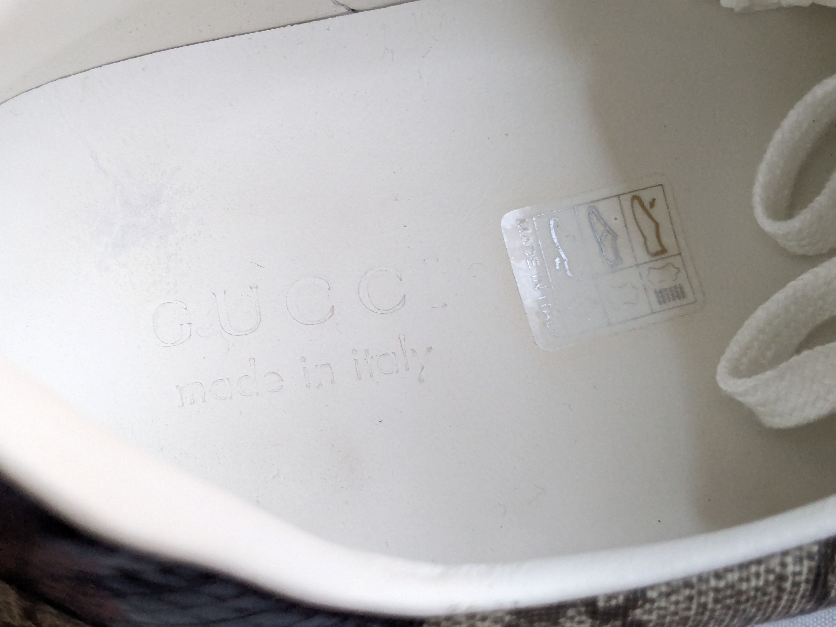 Gucci Gucci Ace Supreme Sneakers 12.5 Monogram Canvas Logo GG Size US 12.5 / EU 45-46 - 6 Thumbnail