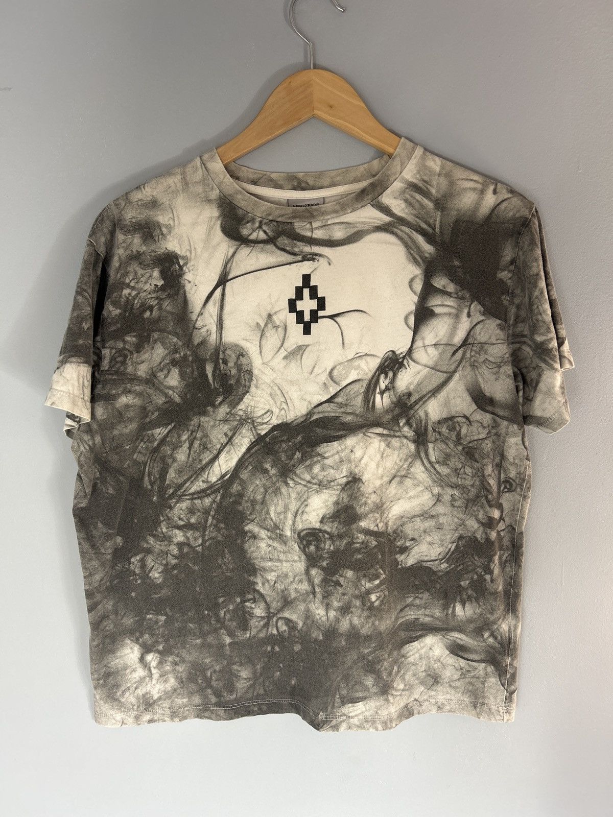 Marcelo Burlon Marcelo Burlon County of Milan Smoke Tee Size US M / EU 48-50 / 2 - 1 Thumbnail