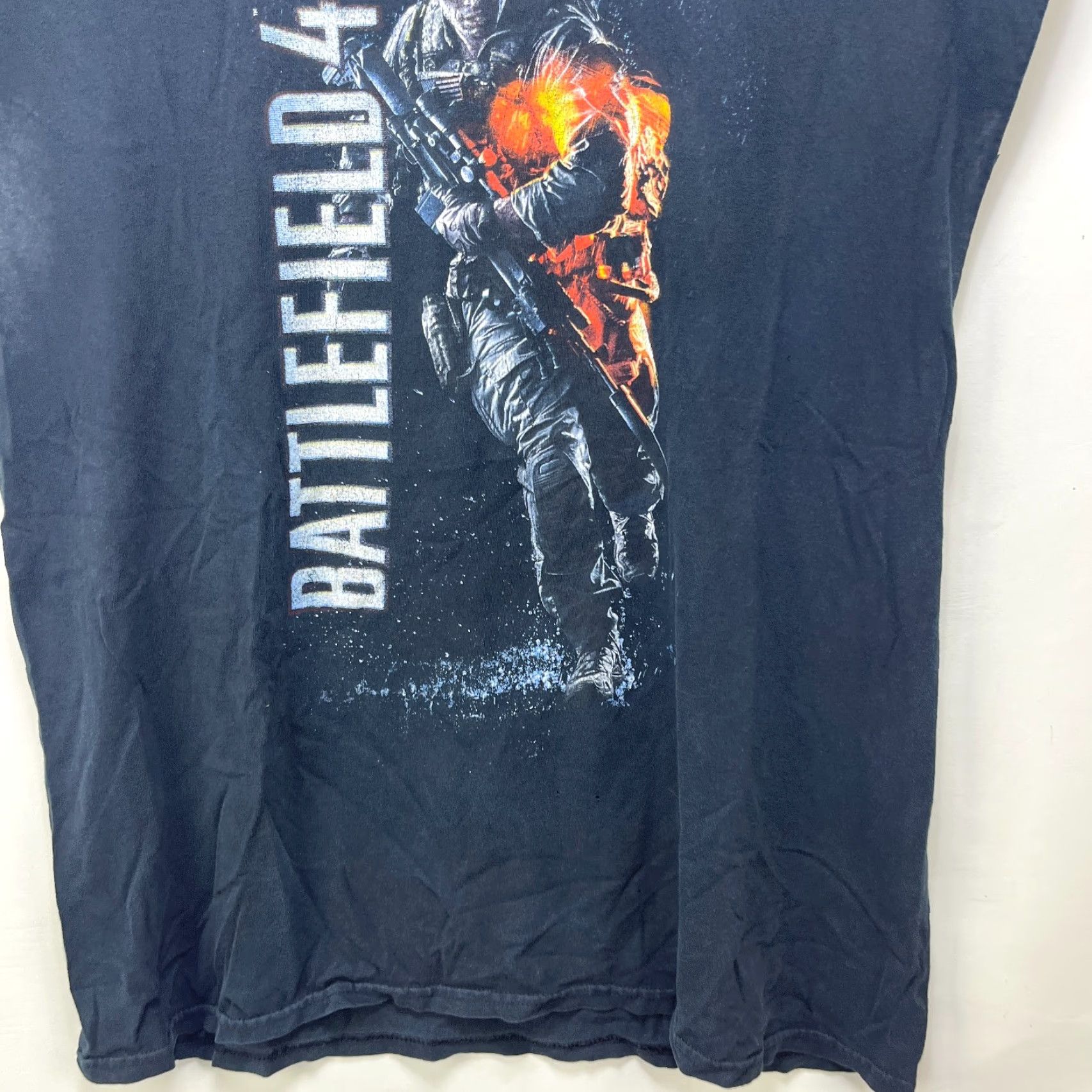 Liquid Blue VINTAGE Liquid Blue T-Shirt Battlefield 4 Shirt XL Men Black 90s Logo Cotton Knit Size US XL / EU 56 / 4 - 2 Thumbnail