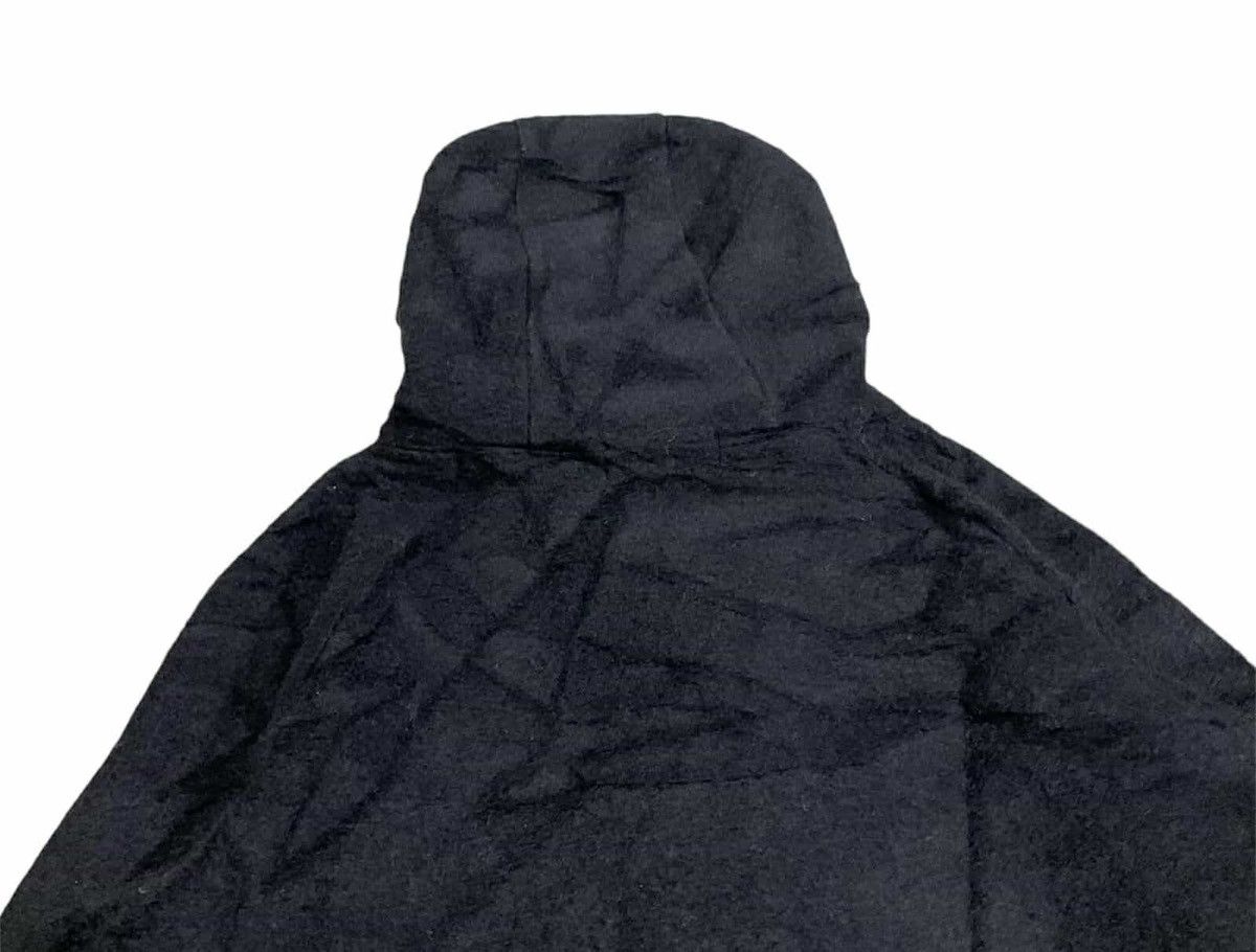 Japanese Brand × Yohji Yamamoto × gomme 🔥Gomme Homme Wool Asymmetric Diagonal Zipper Ninja Hoodie Size US L / EU 52-54 / 3 - 15 Thumbnail