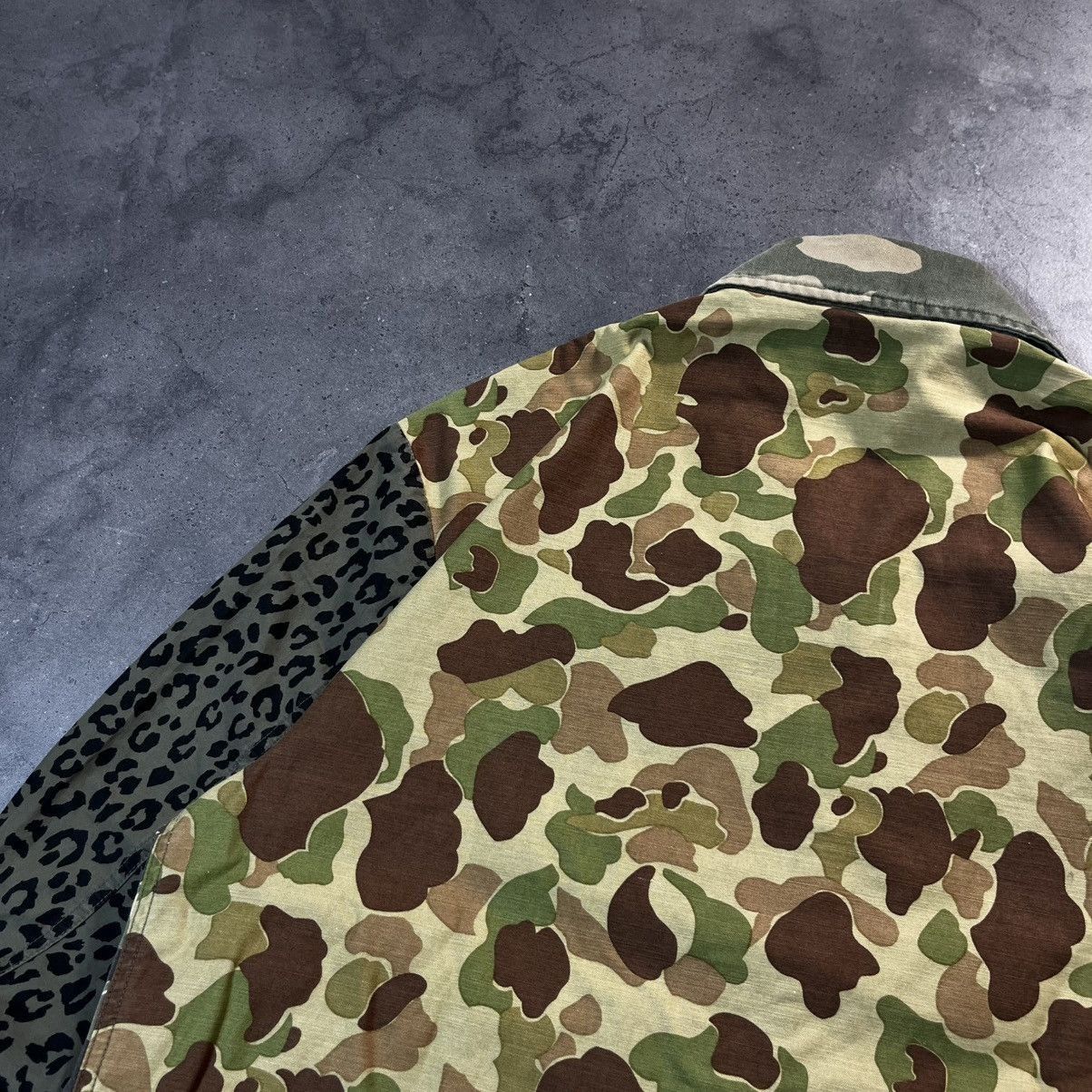Palm Angels Palm Angels Patchwork Mixed Prints Camo Khaki Jacket Hype Size US L / EU 52-54 / 3 - 11 Thumbnail