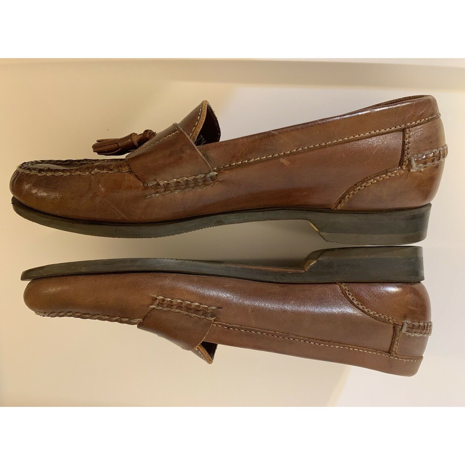 Johnston & Murphy Johnston & Murphy Passport Tasselled Slip On Loafers Shoes M Size US 9 / EU 42 - 8 Thumbnail