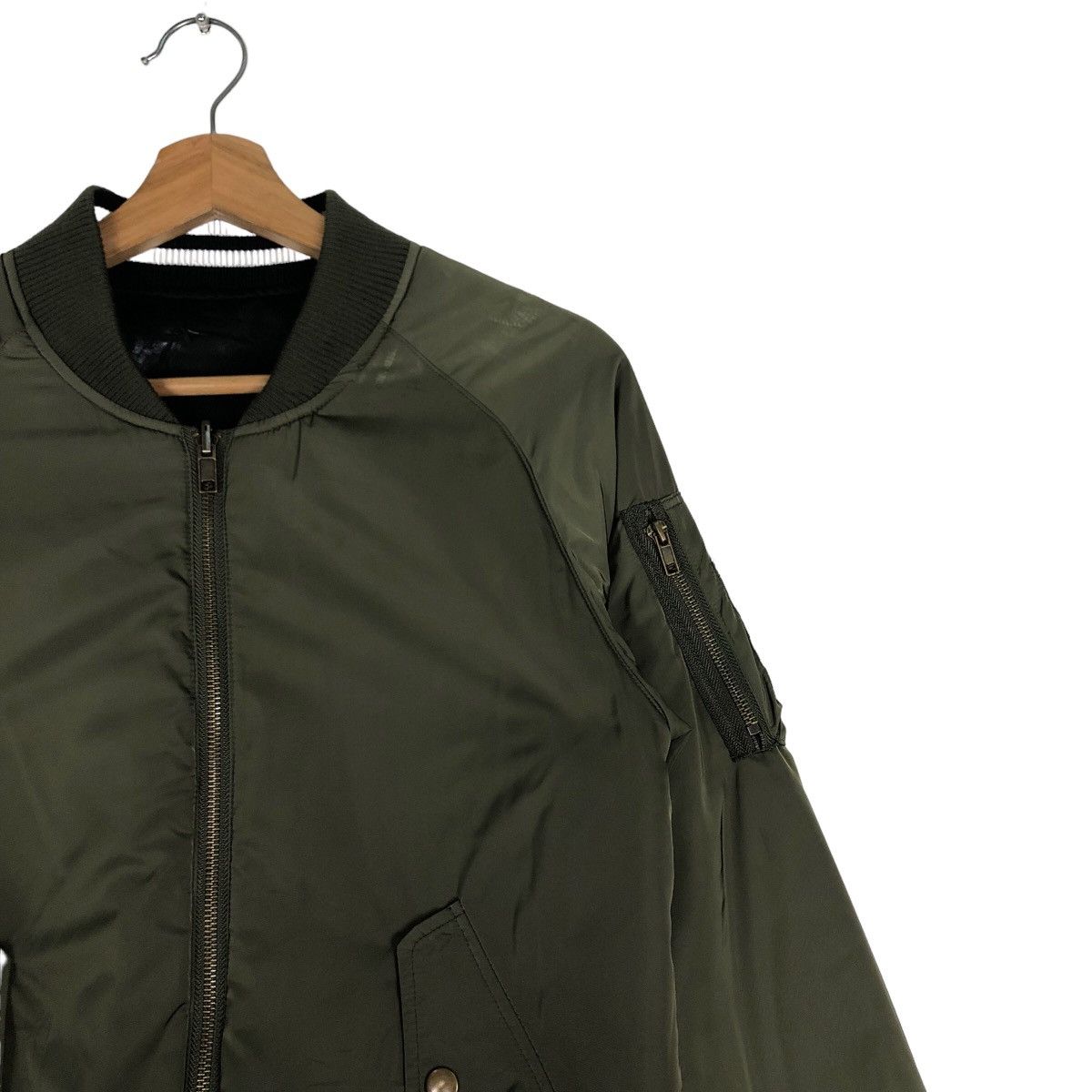 Japanese Brand 🔥Vtg Reversible Satin Bomber Jacket Sukajan Ingni Issey Size US S / EU 44-46 / 1 - 8 Thumbnail