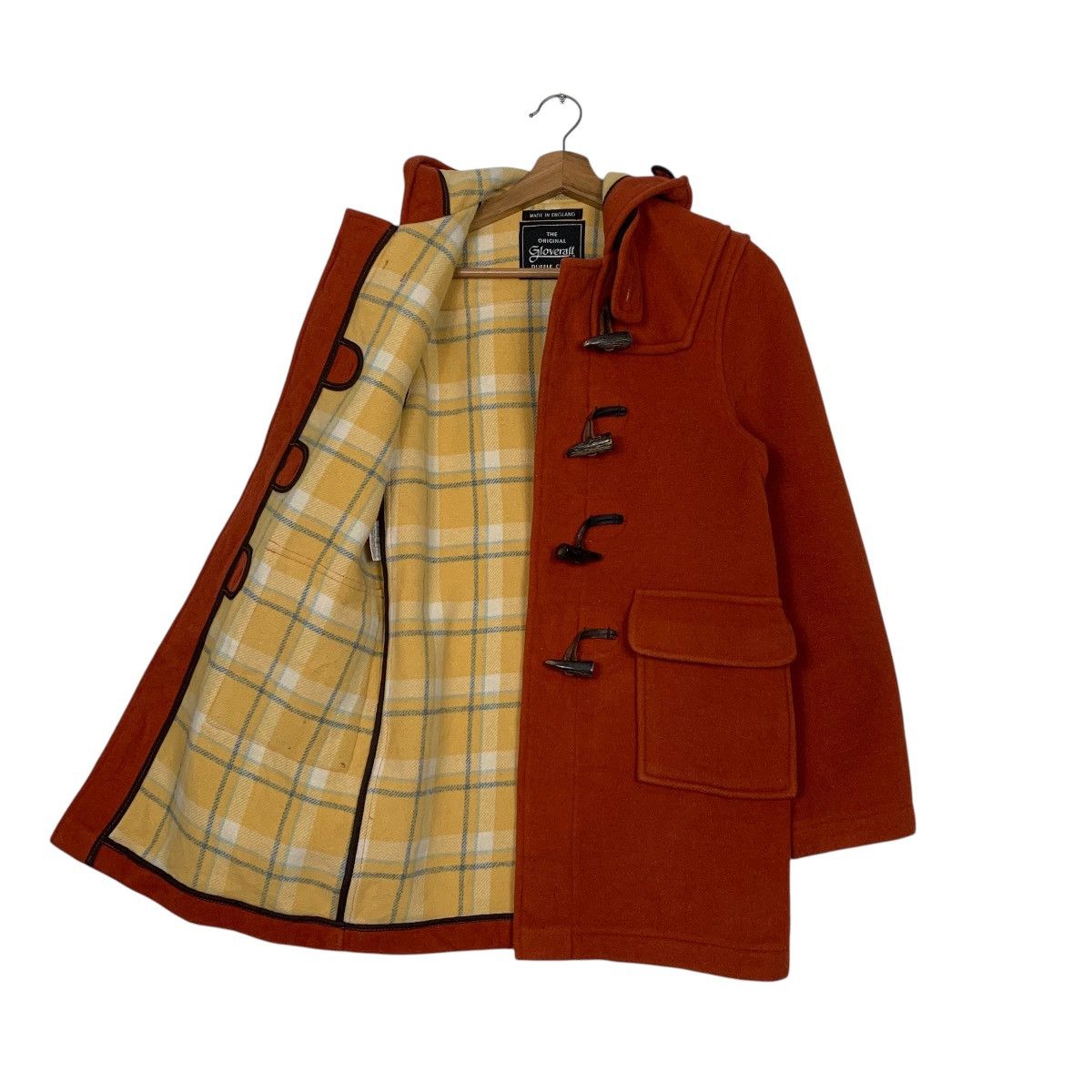 Gloverall Gloverall Orange Kids Duffle Coat Size US XXS / EU 40 - 9 Thumbnail