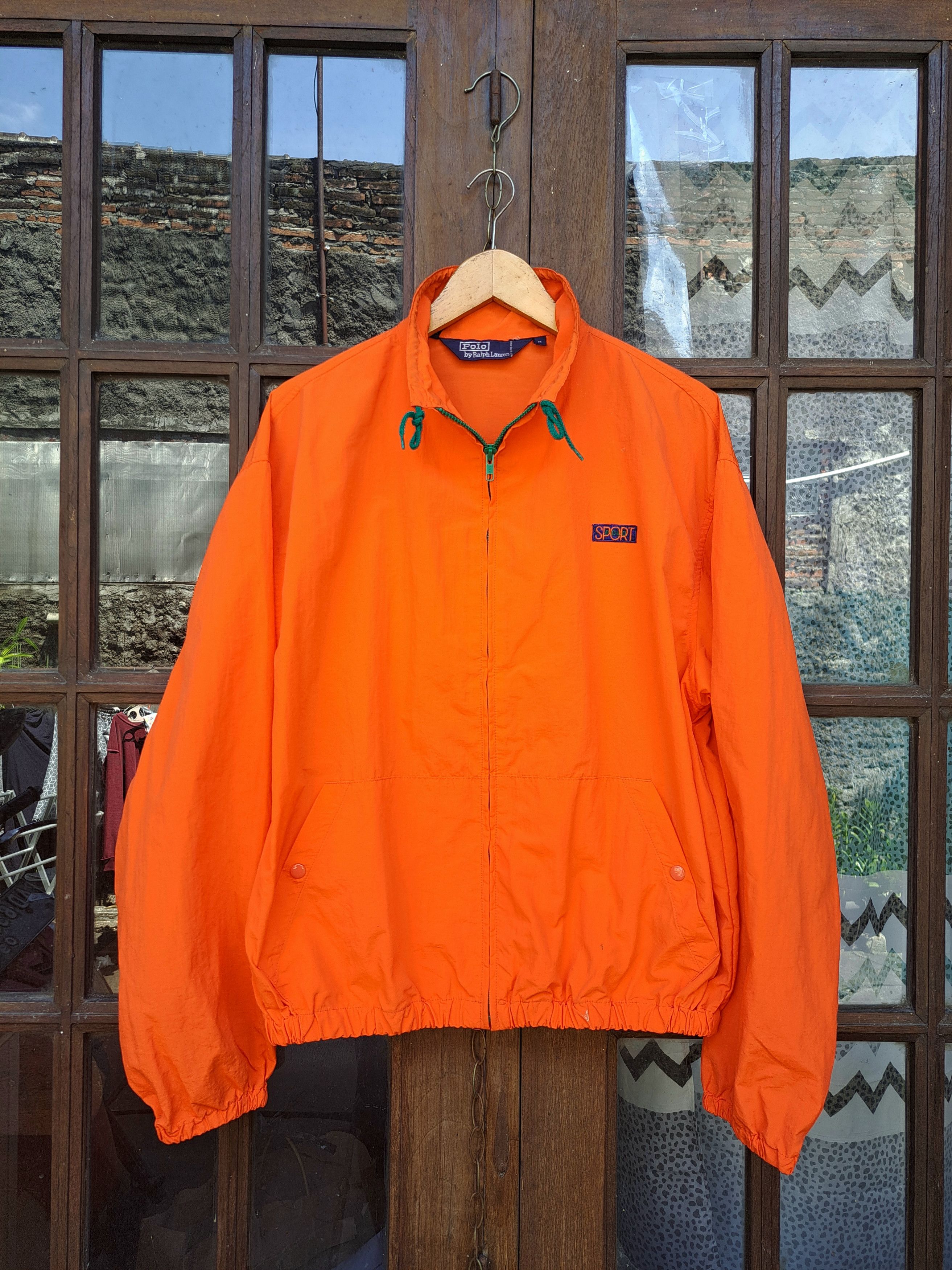 Polo Ralph Lauren Vintage 90s Polo Ralph Lauren Polo Sport Nylon Light Jacket Size US M / EU 48-50 / 2 - 5 Thumbnail