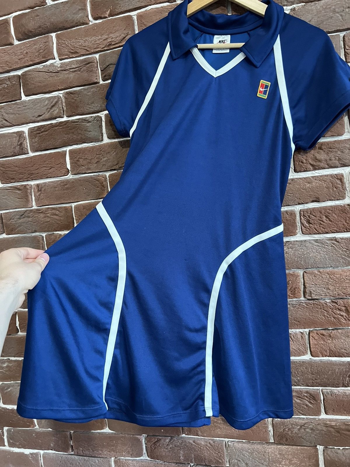Nike Vintage Nike Challenge Court Women’s Tennis Dress 90s Skirt Size M / US 6-8 / IT 42-44 - 3 Thumbnail