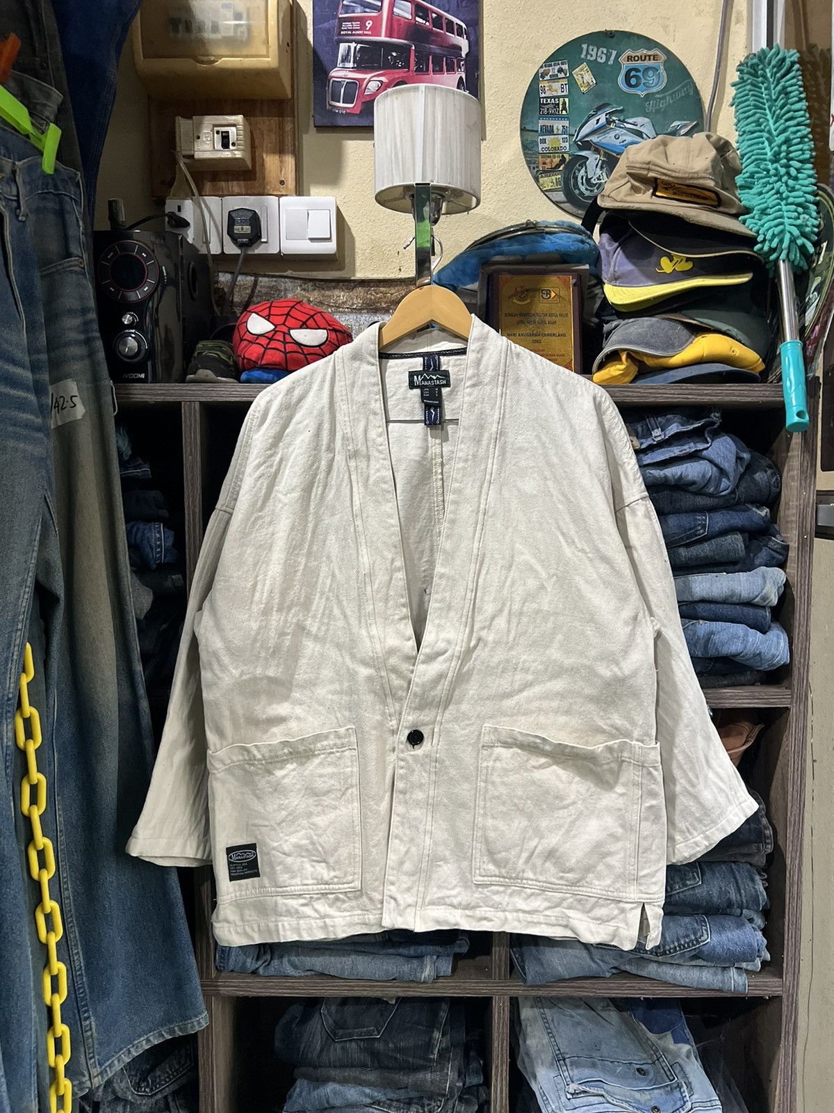 Manastash 🔥Rare Manastash Front Back Pocket Hemp Oversirts Size US L / EU 52-54 / 3 - 1 Thumbnail