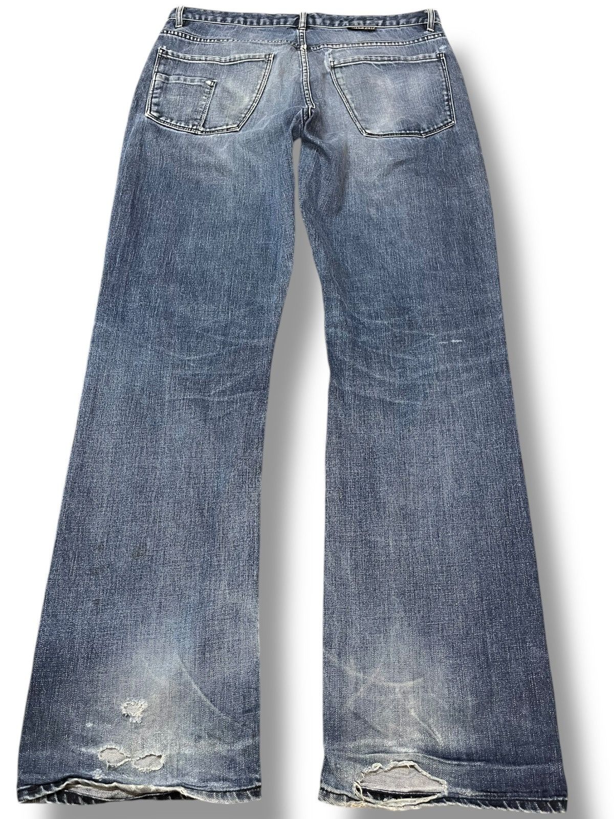 Japanese Brand Vintage RealMadHectic Faded Regular Cut Denim Size US 34 / EU 50 - 5 Thumbnail