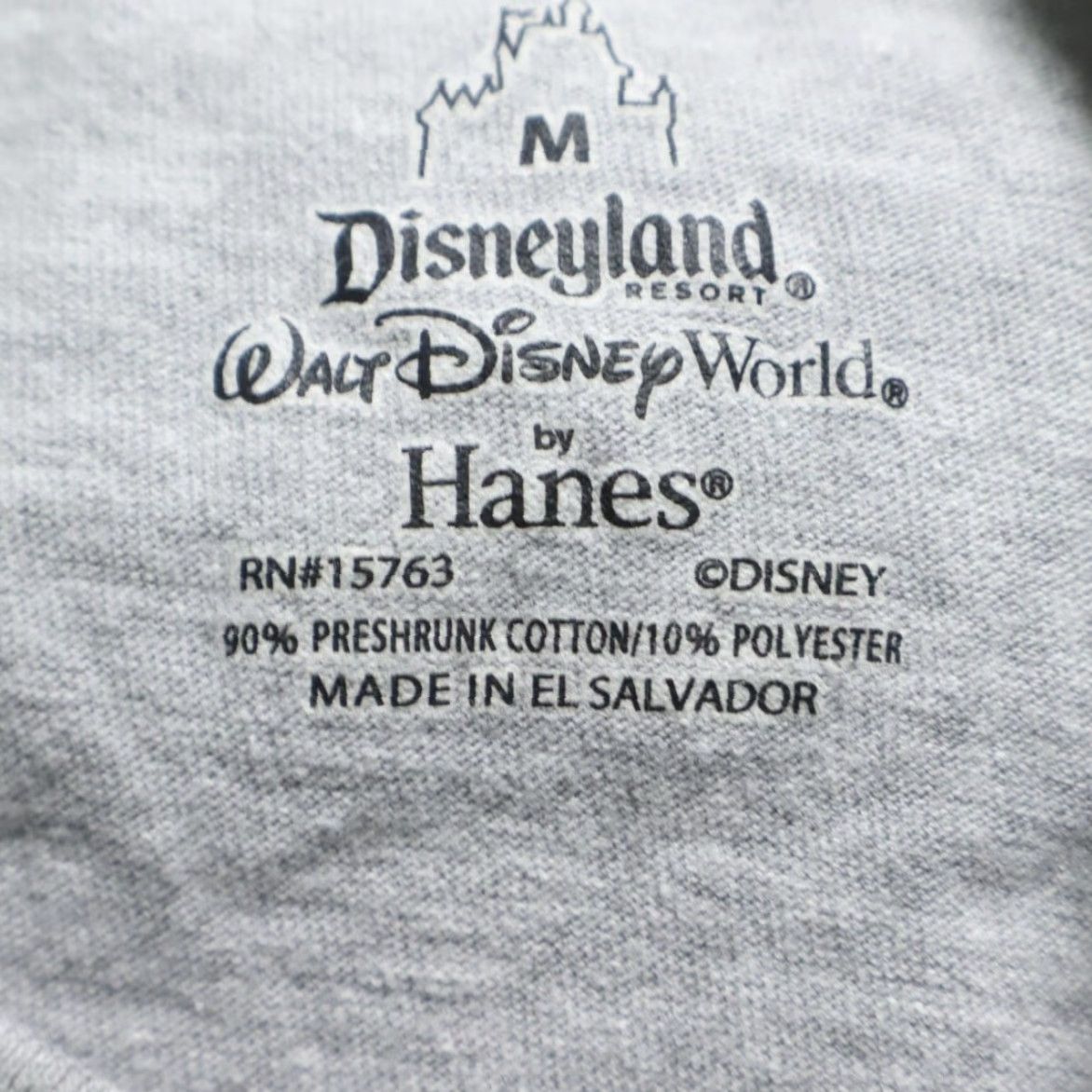 Disney Disney Property of Walt Disney Solid T-Shirt Gray Men's M Size US M / EU 48-50 / 2 - 5 Thumbnail