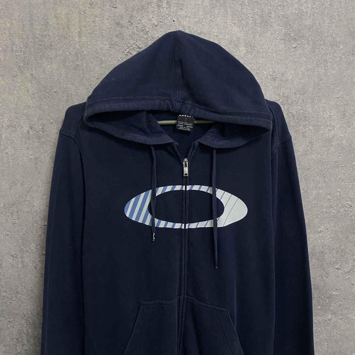 Oakley Vintage Oakley Zip Hoodie Big Logo Size US S / EU 44-46 / 1 - 5 Thumbnail